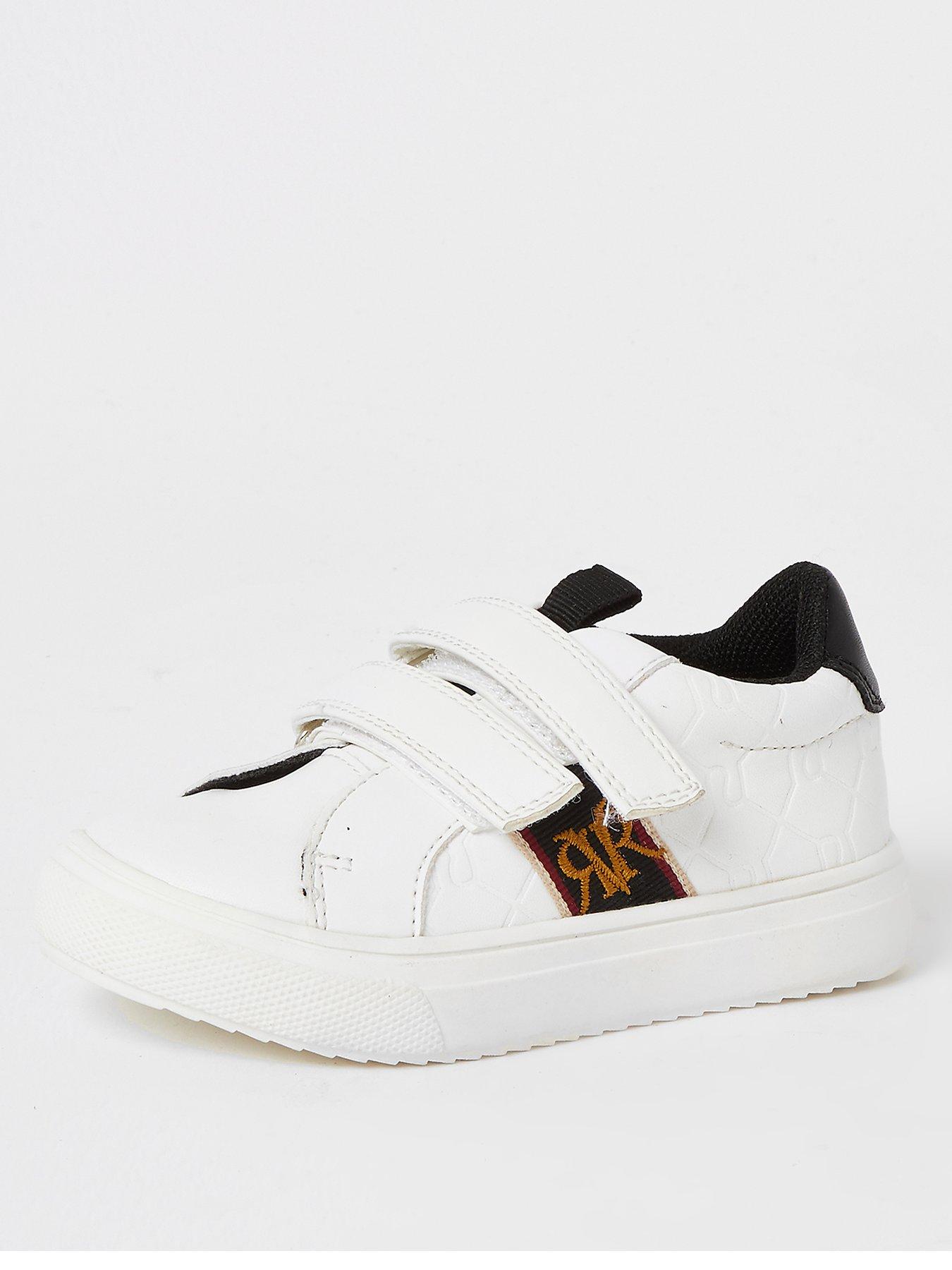 boys white trainers