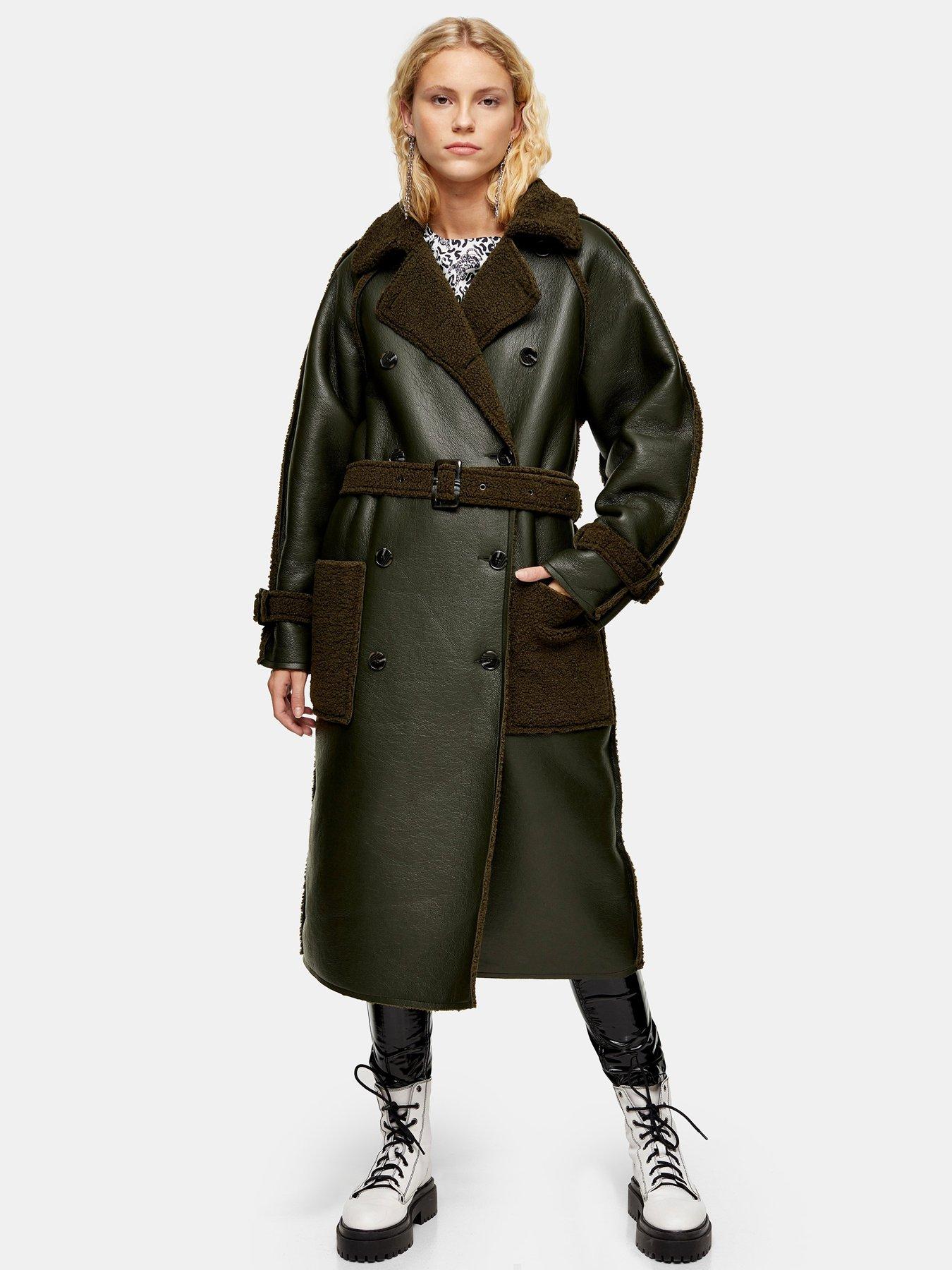 borg duster coat