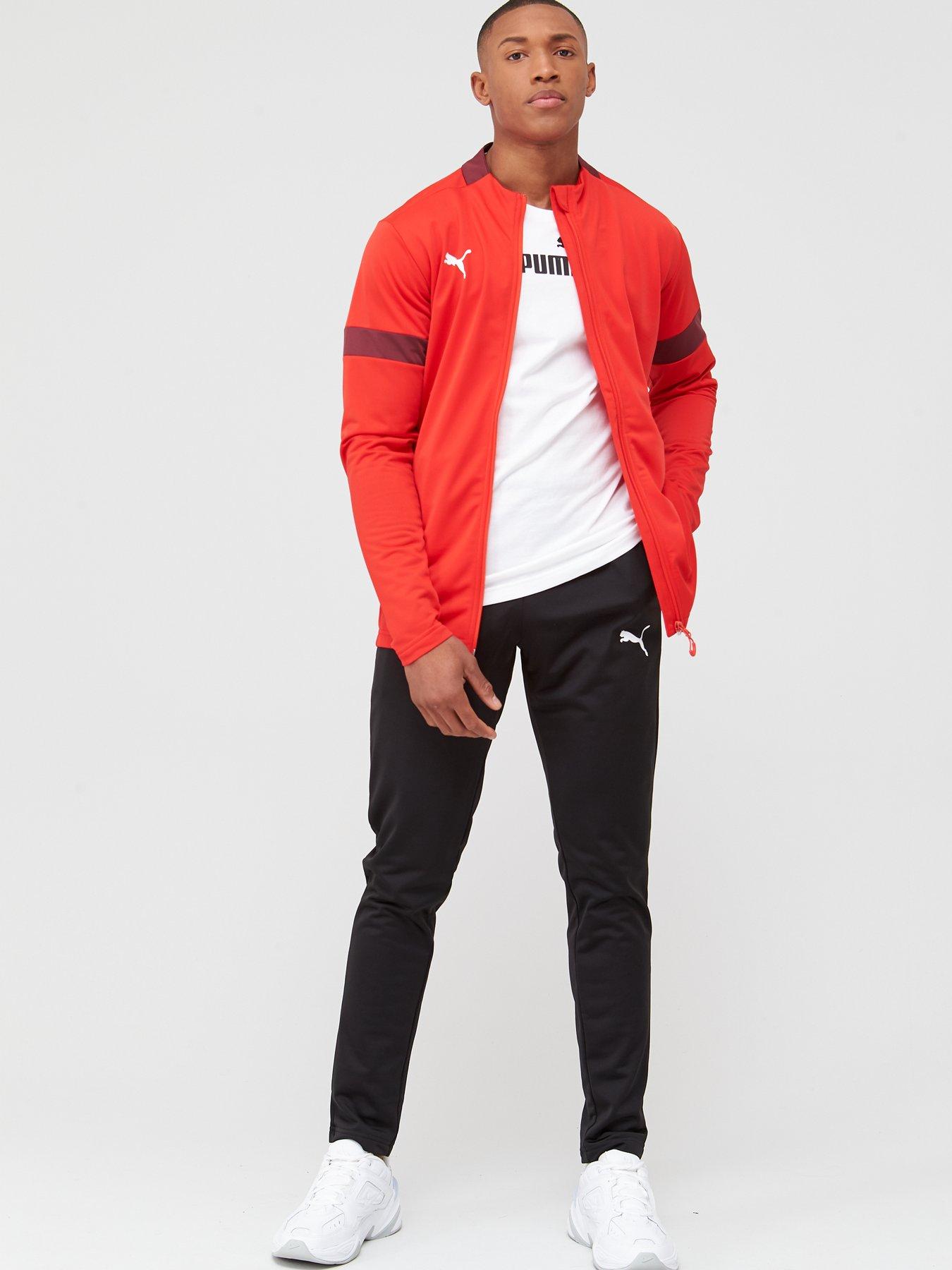 red puma tracksuit