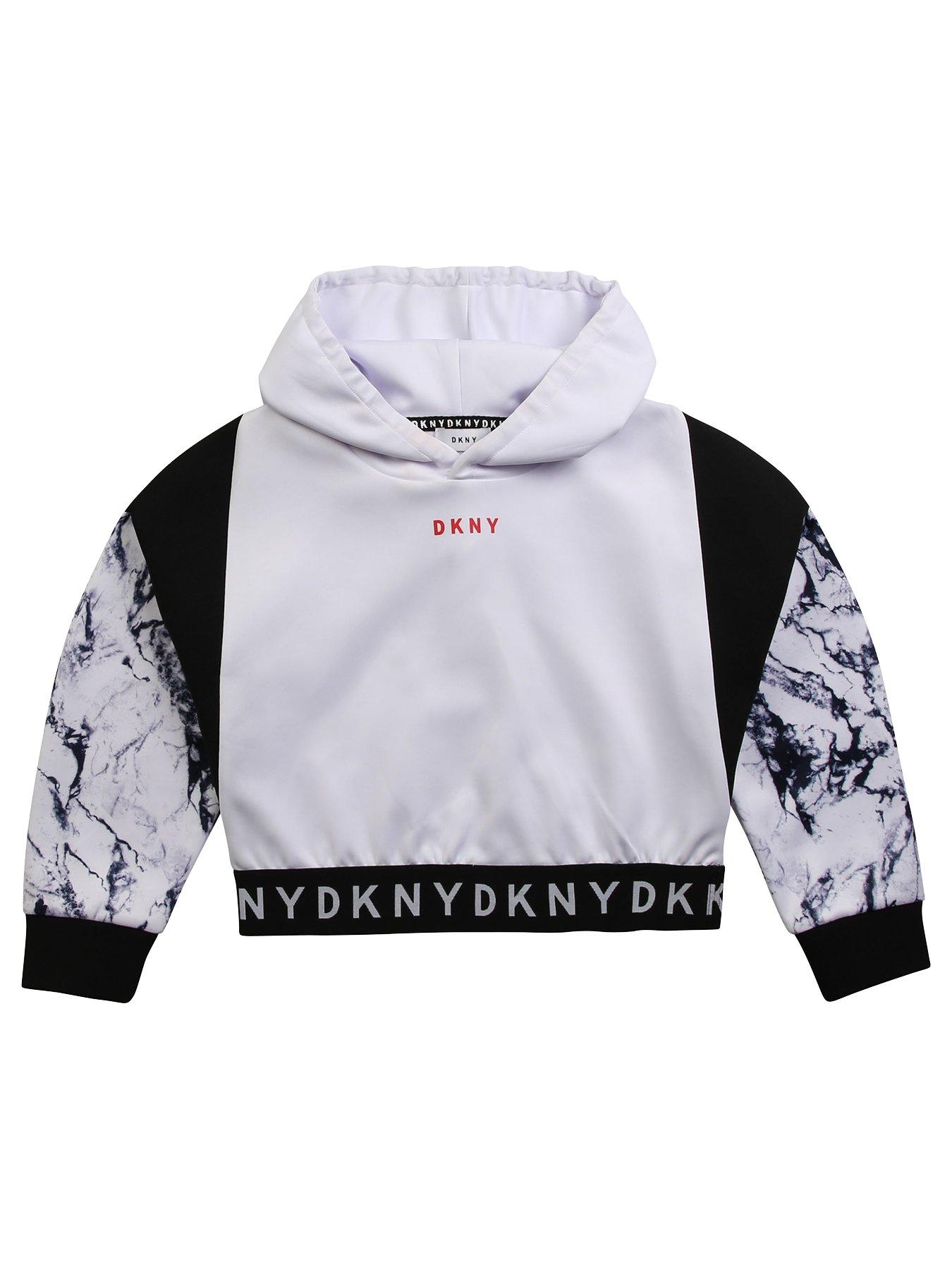 dkny white hoodie