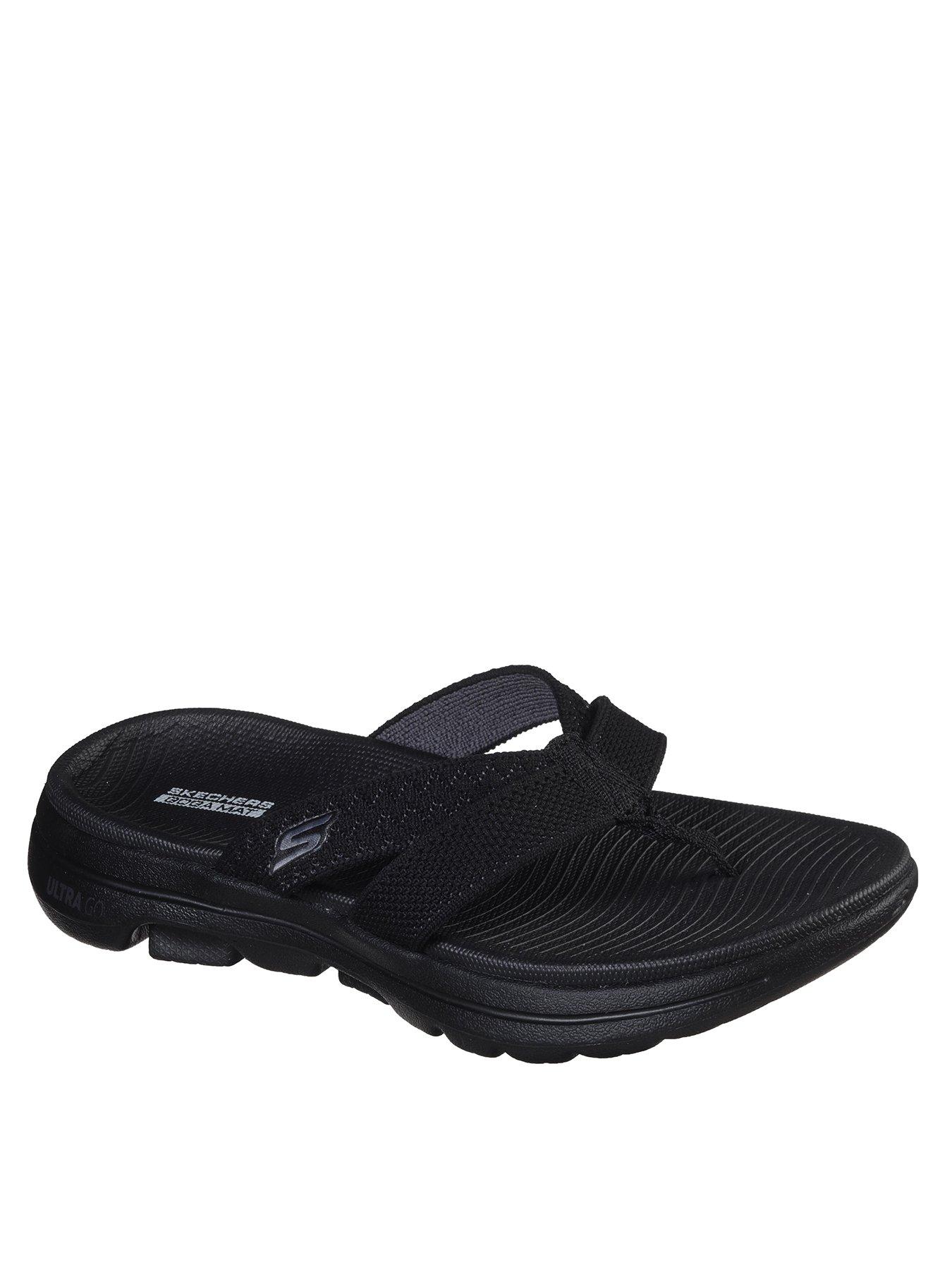 skechers go walk flip flops