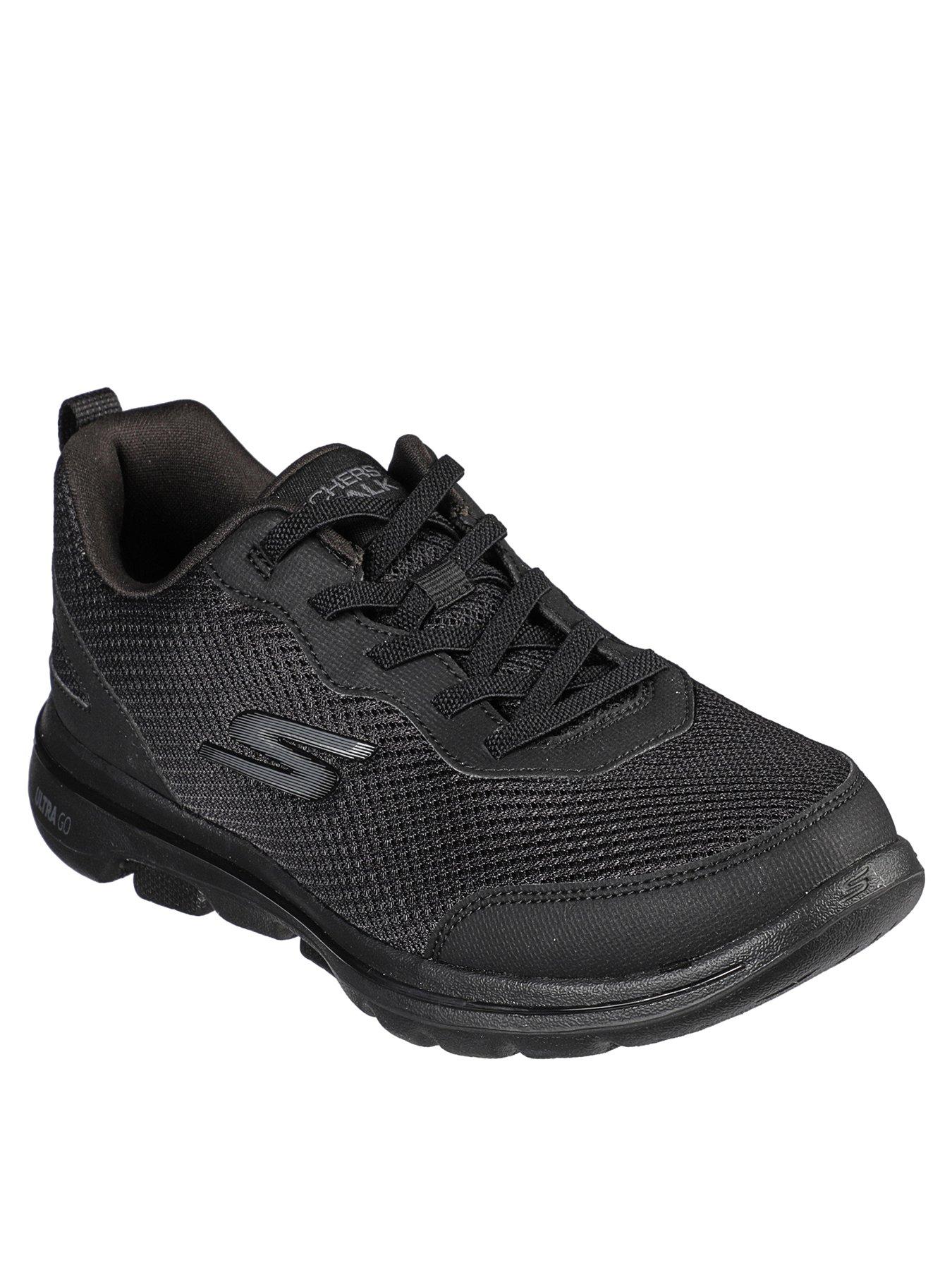 skechers wide fit ladies trainers uk