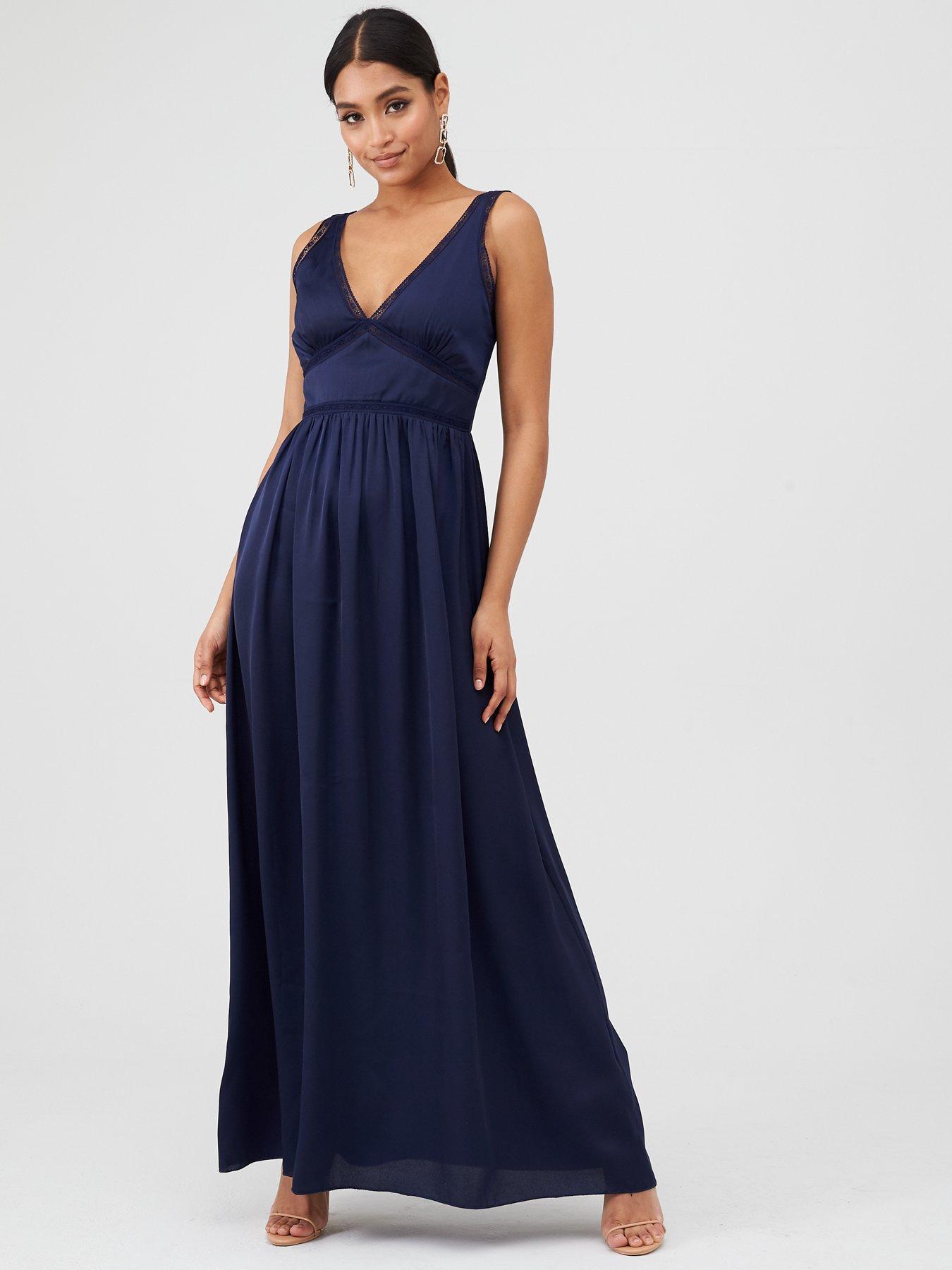 little mistress dress navy