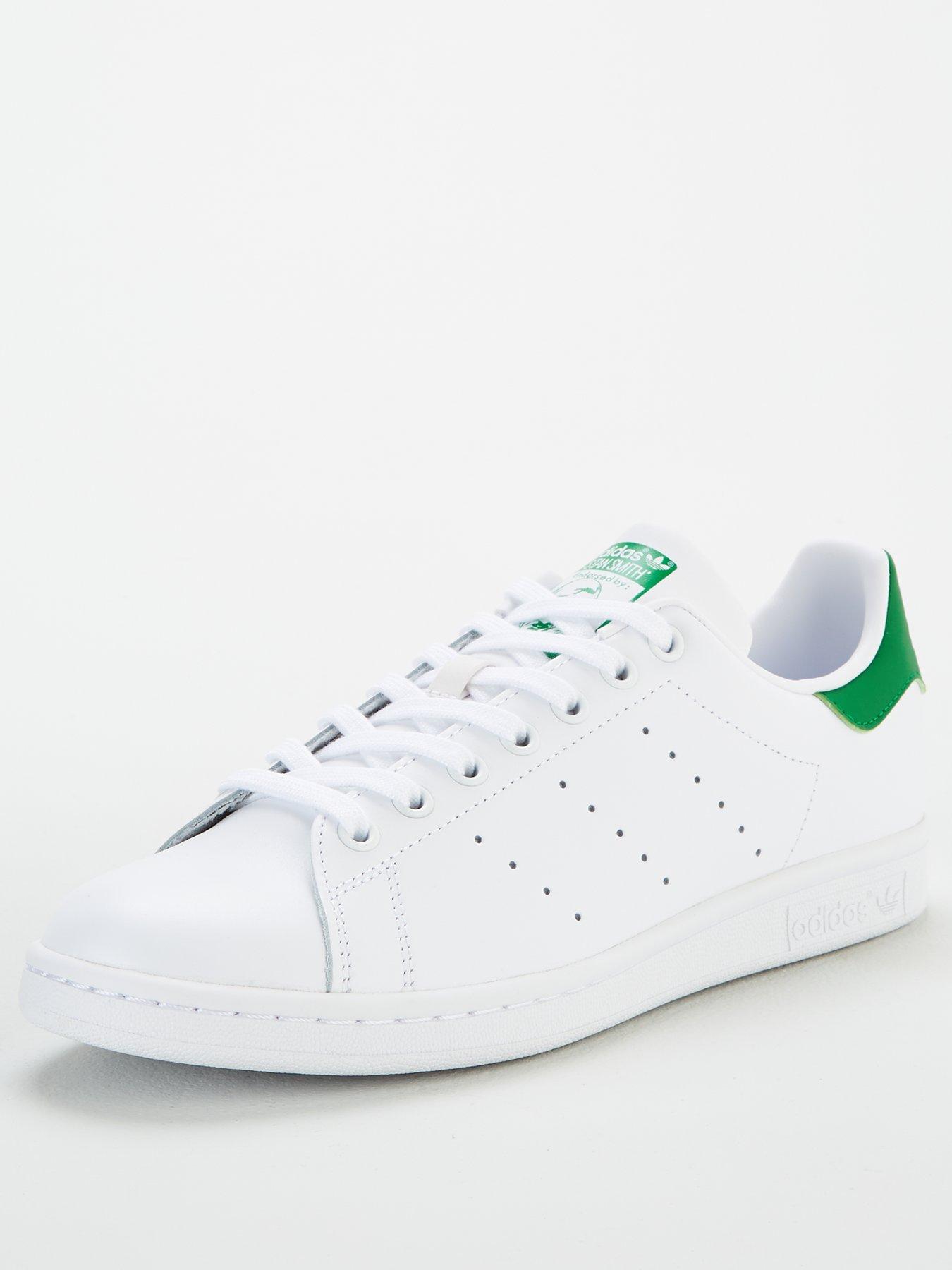 green and white adidas