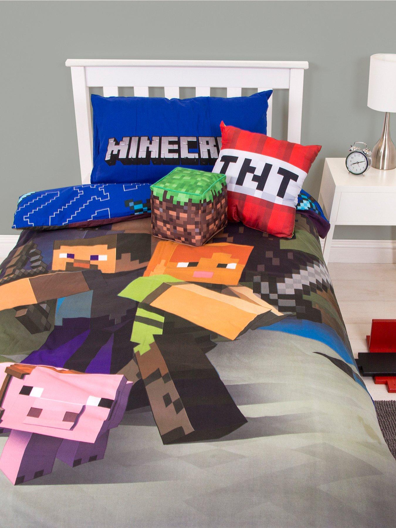 Minecraft Good Guys Duvet Cover Set Littlewoodsireland Ie