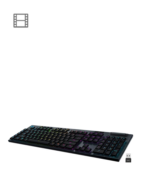 prod1089303731: G915 LIGHTSPEED Wireless RGB Mechanical Gaming Keyboard - GL Tactile - N/A - UK - 2.4GHZ/BT - N/A - INTNL - TACTILE SWITCH