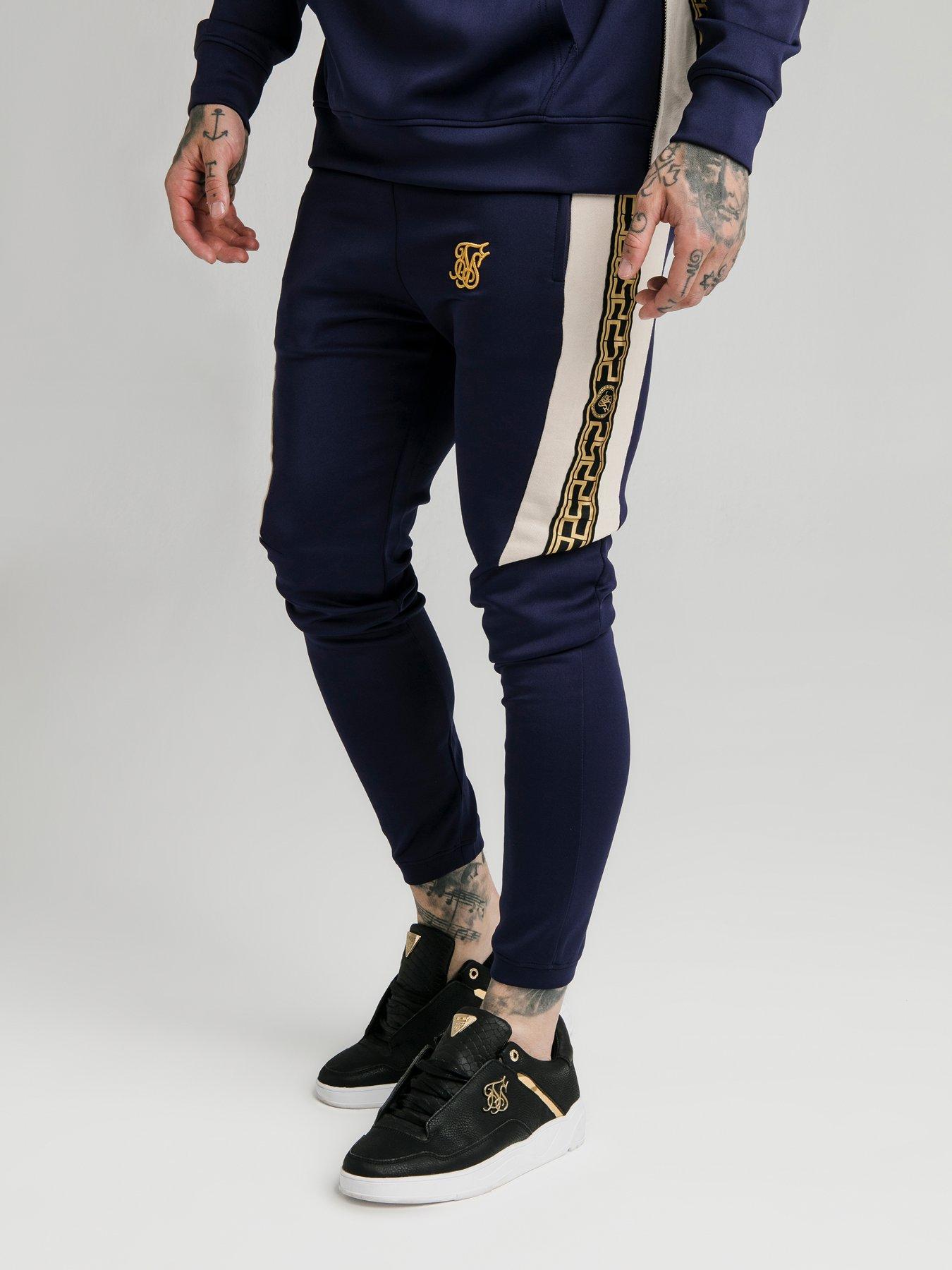 CANTERBURY MENS TONAL SIDE PANEL CUFFED HEM TRACK PANTS sizes L XL 2XL