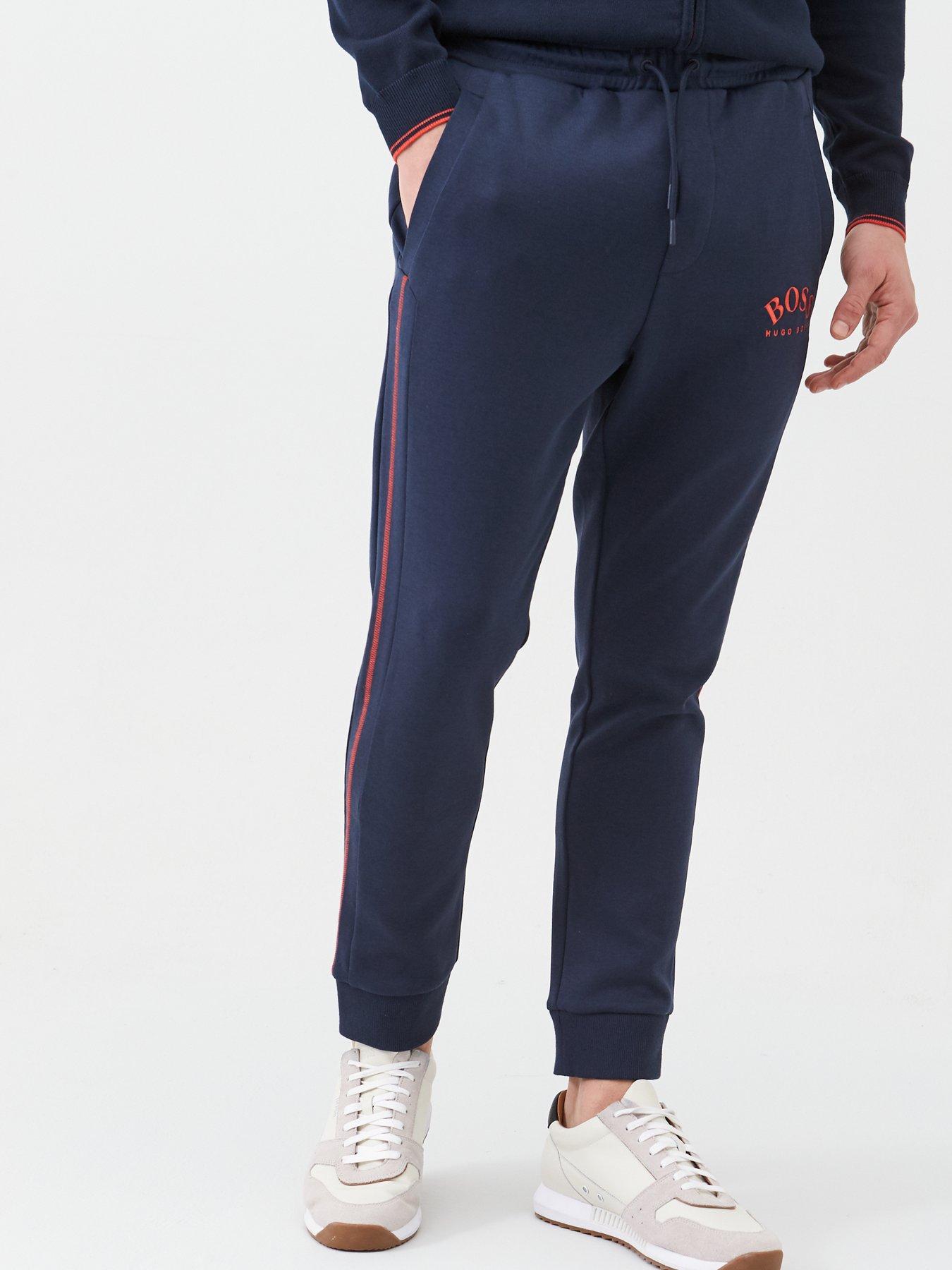 boss hadiko cuffed fleece pants