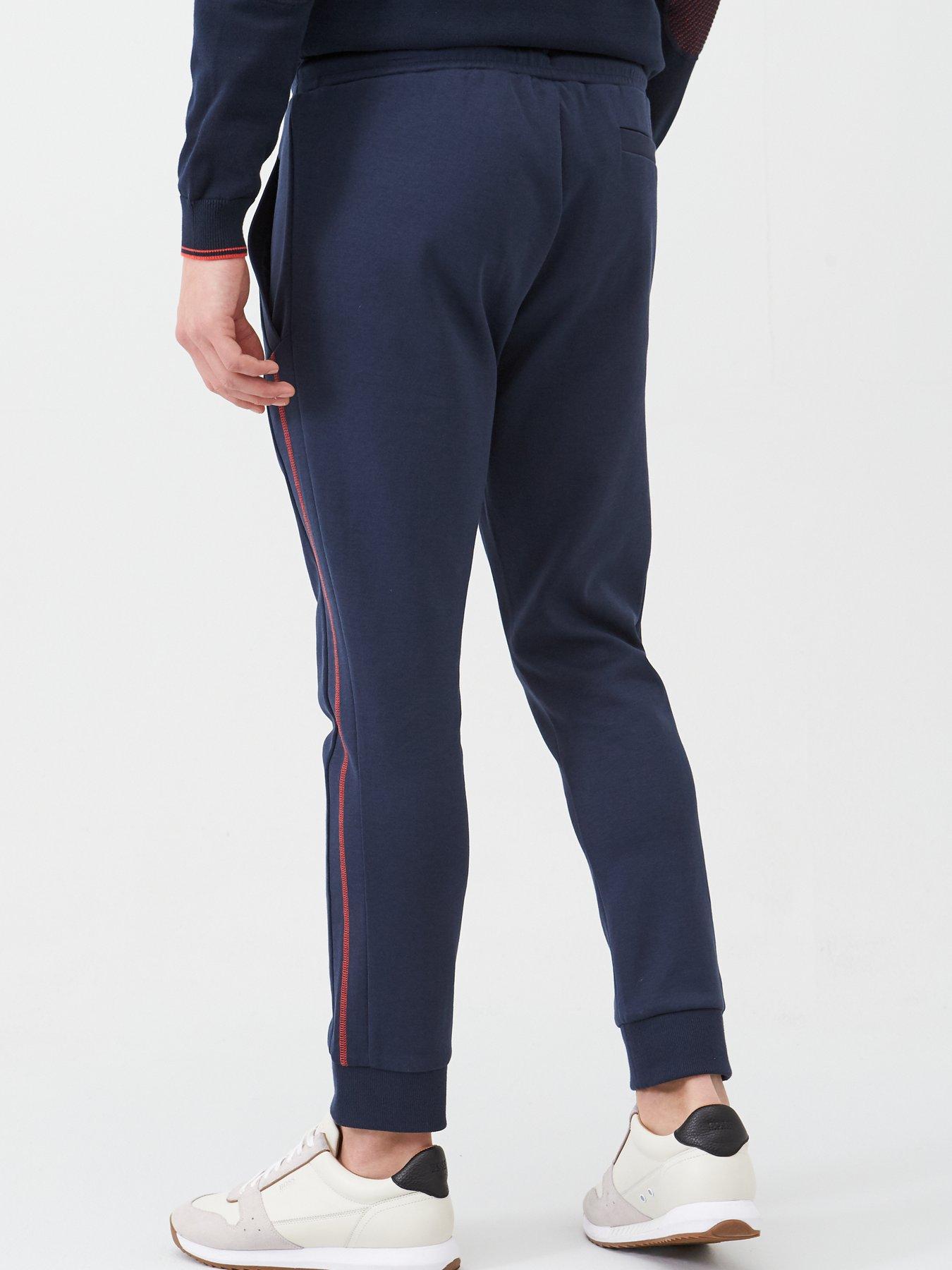 boss hadiko cuffed fleece pants