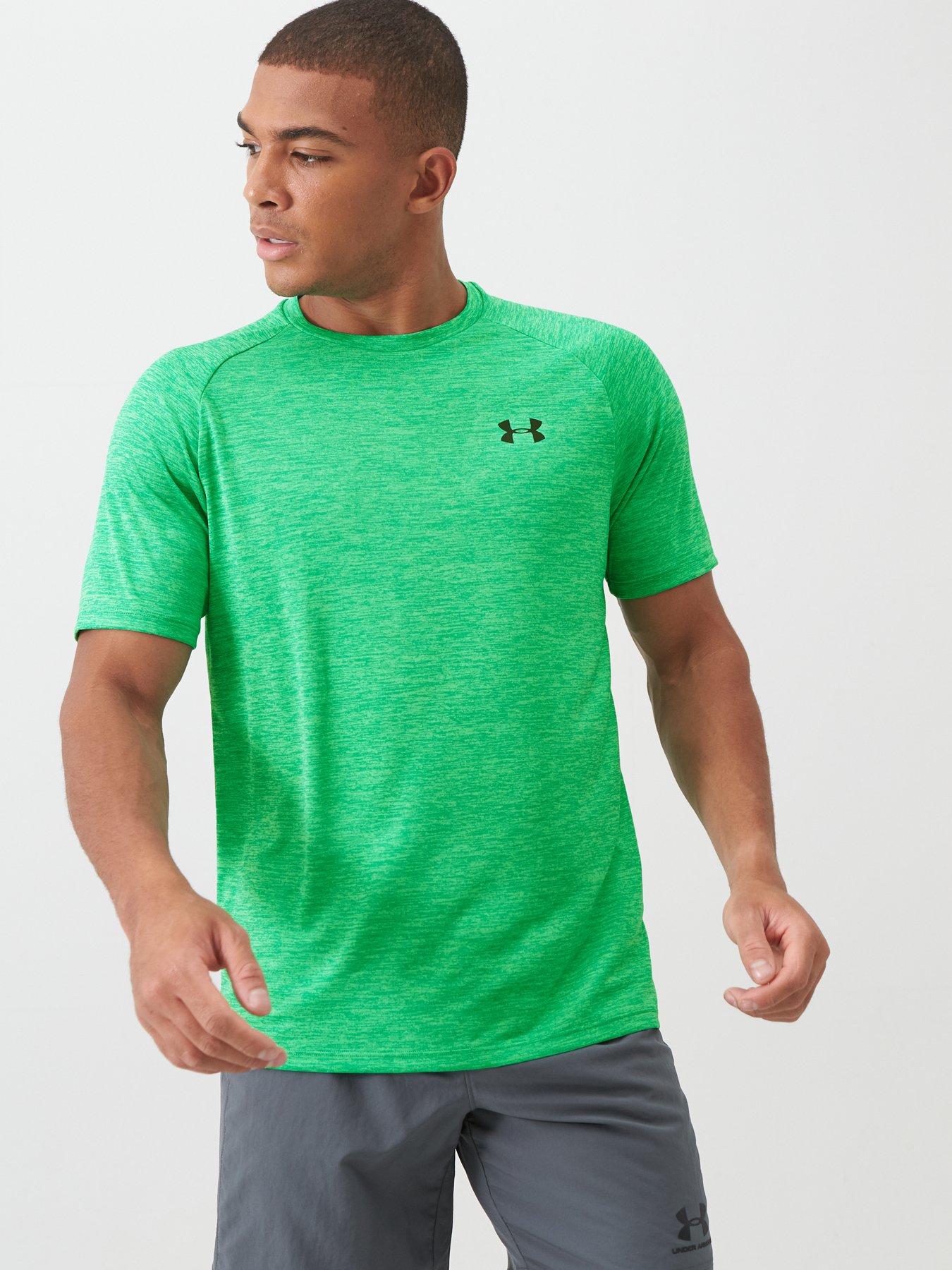 under armour tech tee green