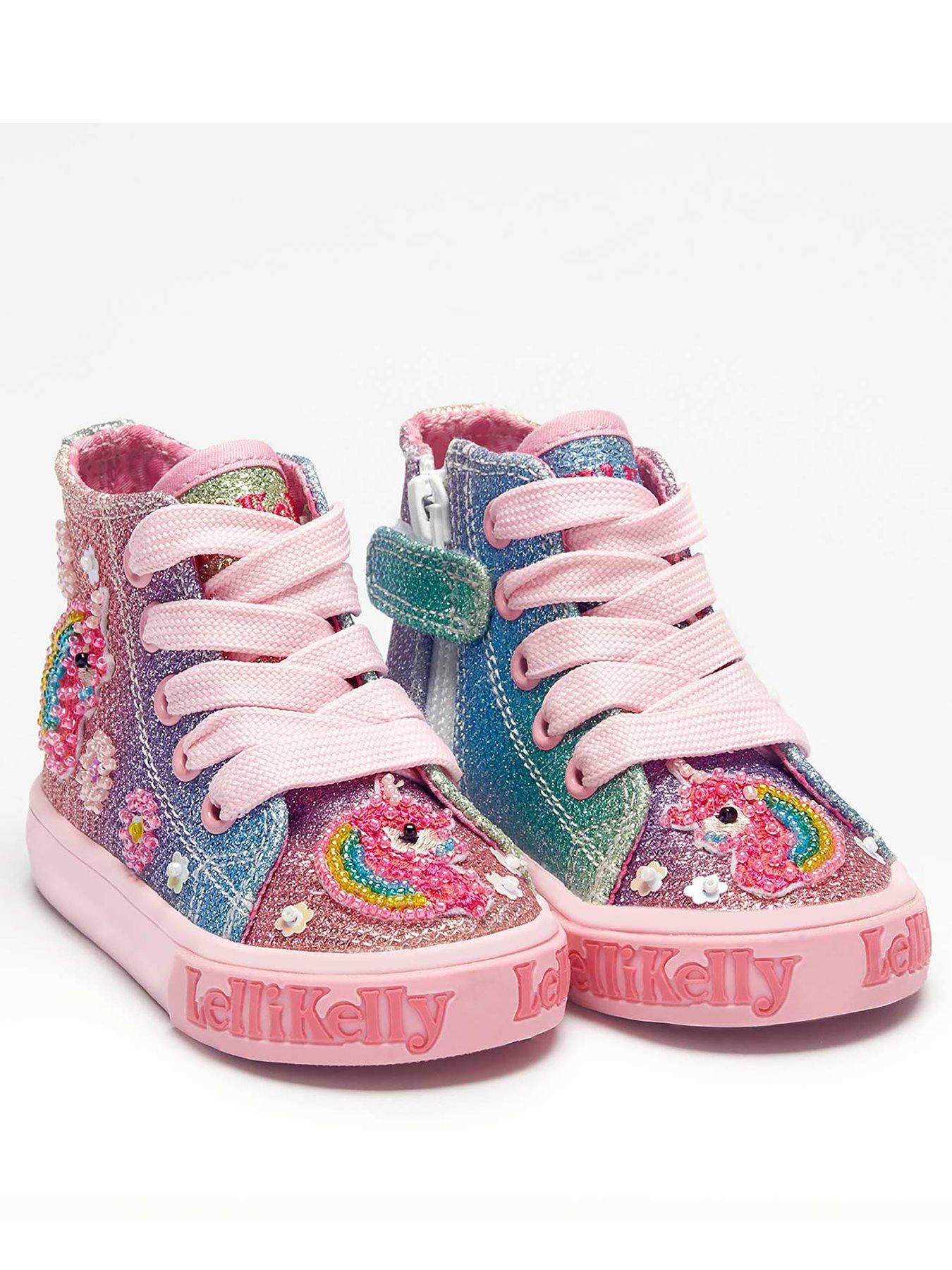 lelli kelly unicorn high tops