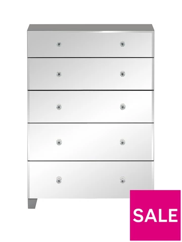 Chest Of Drawers Nationwide Delivery, Nouvelle 6 Drawer Dresser White 63×30 3 4