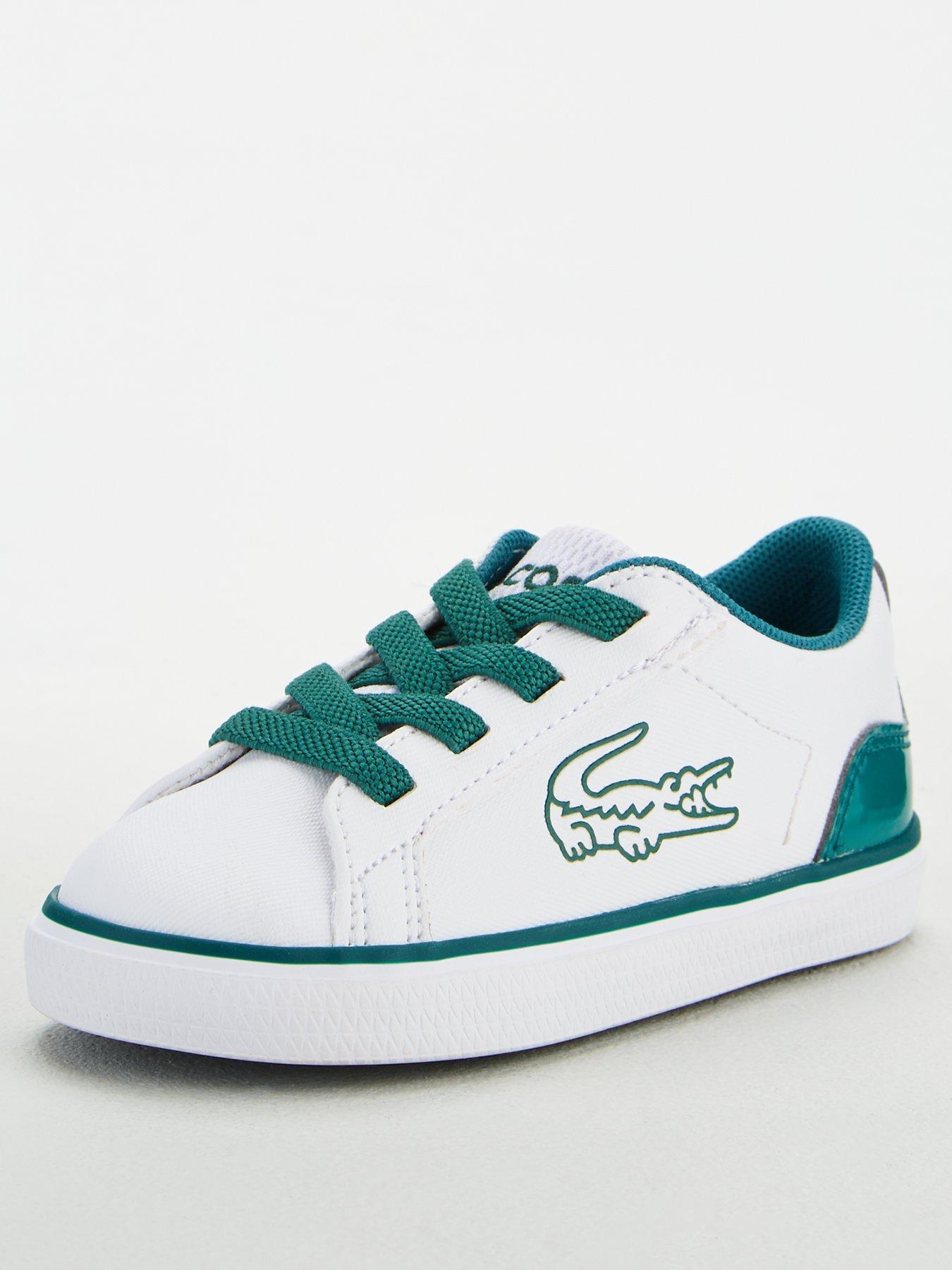 lacoste baby trainers