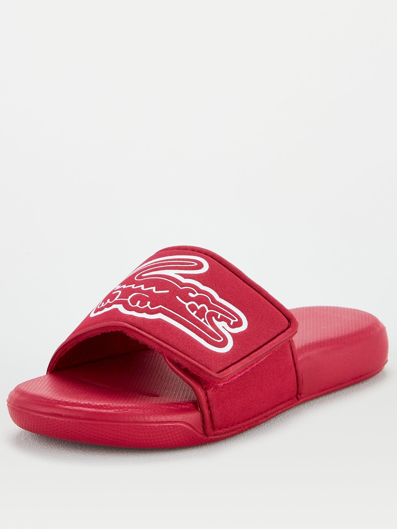 lacoste baby slippers