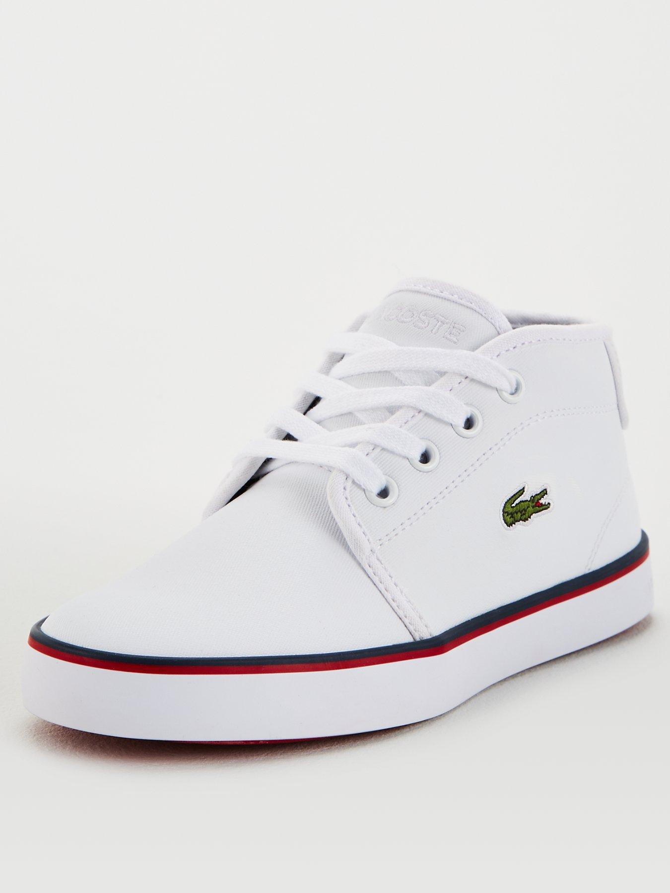 lacoste ampthill white