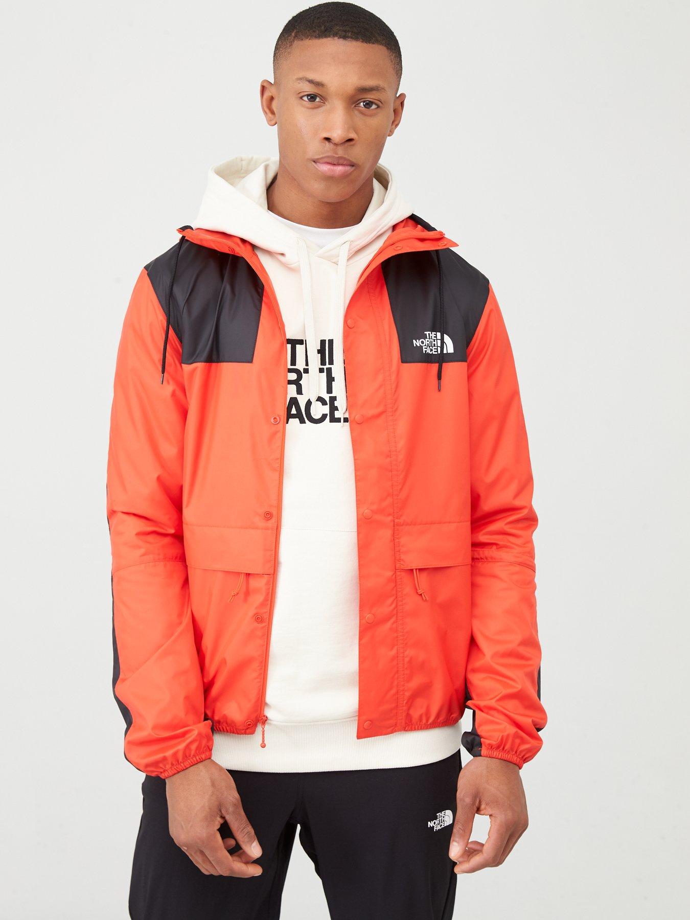 the north face 1985 mountain fly jacket red