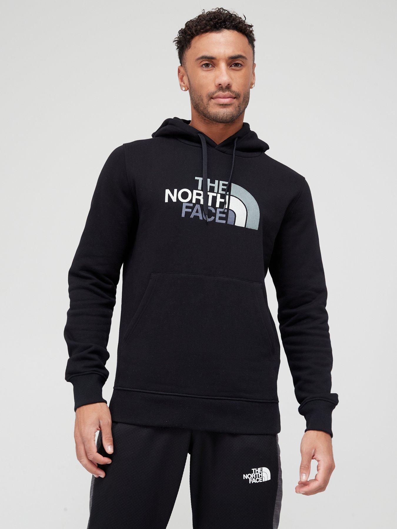 grey north face jumper