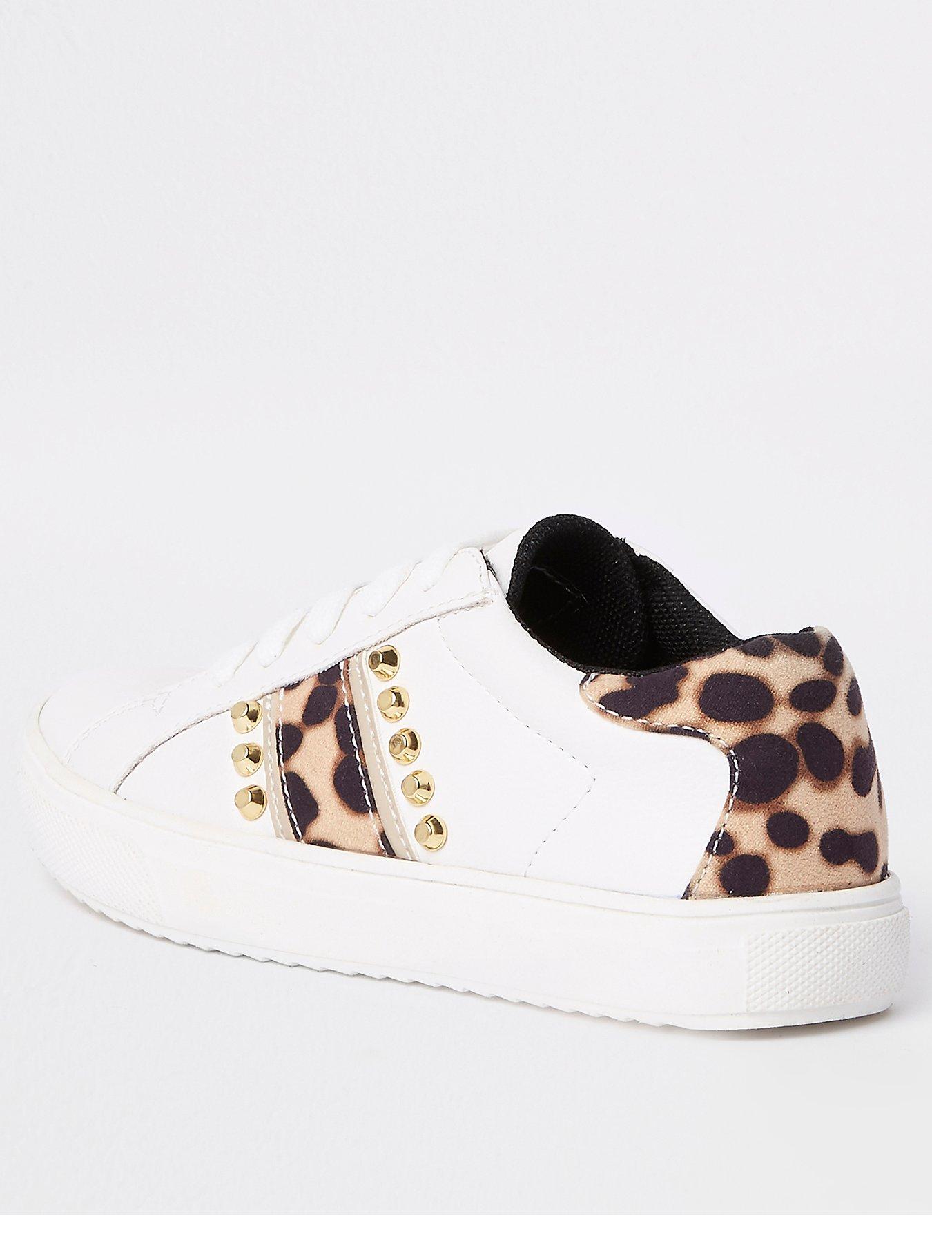 river island animal print trainers