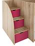 mico-mid-sleeper-bed-with-pull-out-desk-andnbspstorage-oak-effectpinkdetail