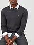 tommy-hilfiger-core-crew-neck-jumper-charcoaloutfit