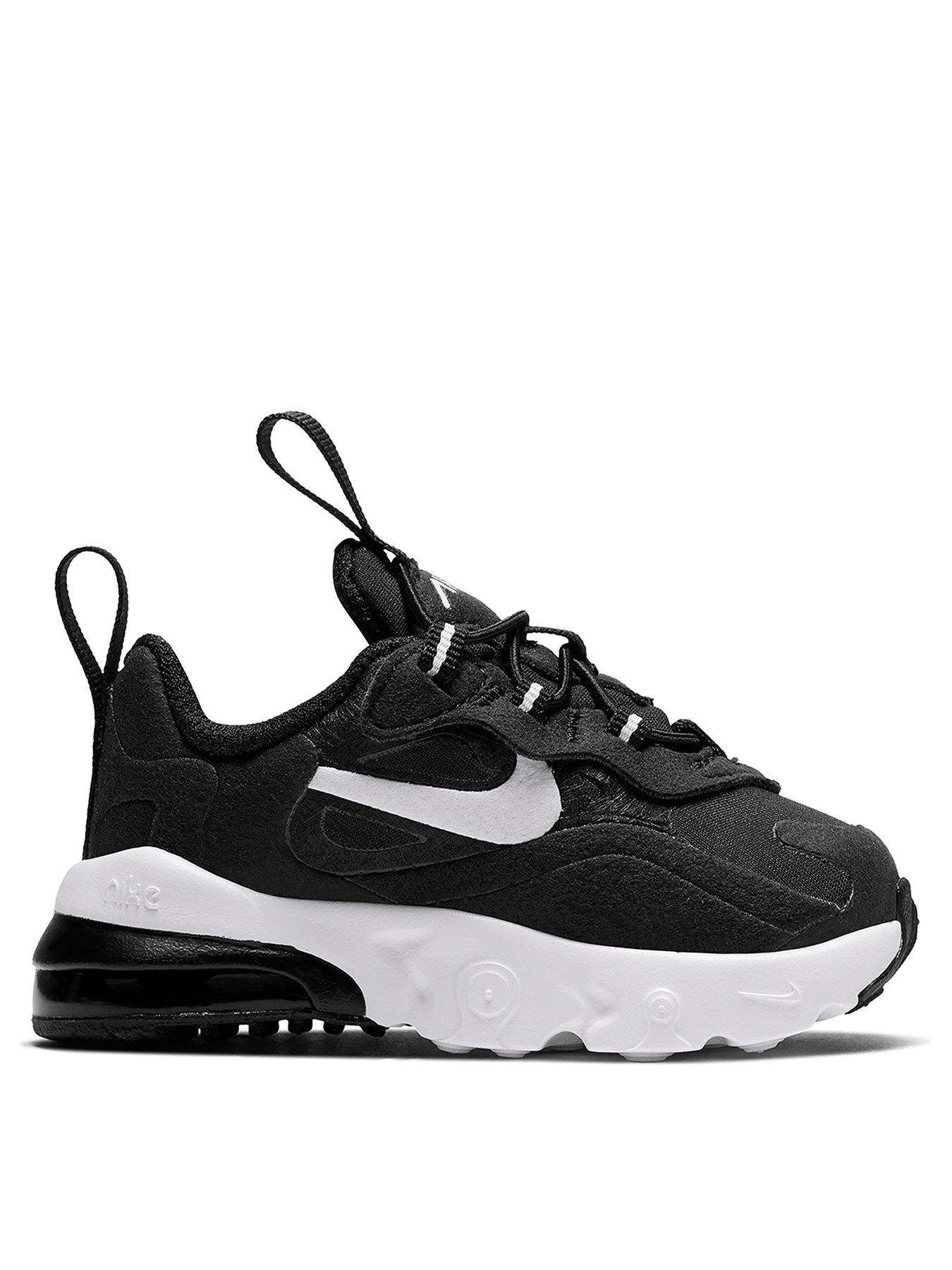 infant nike black trainers