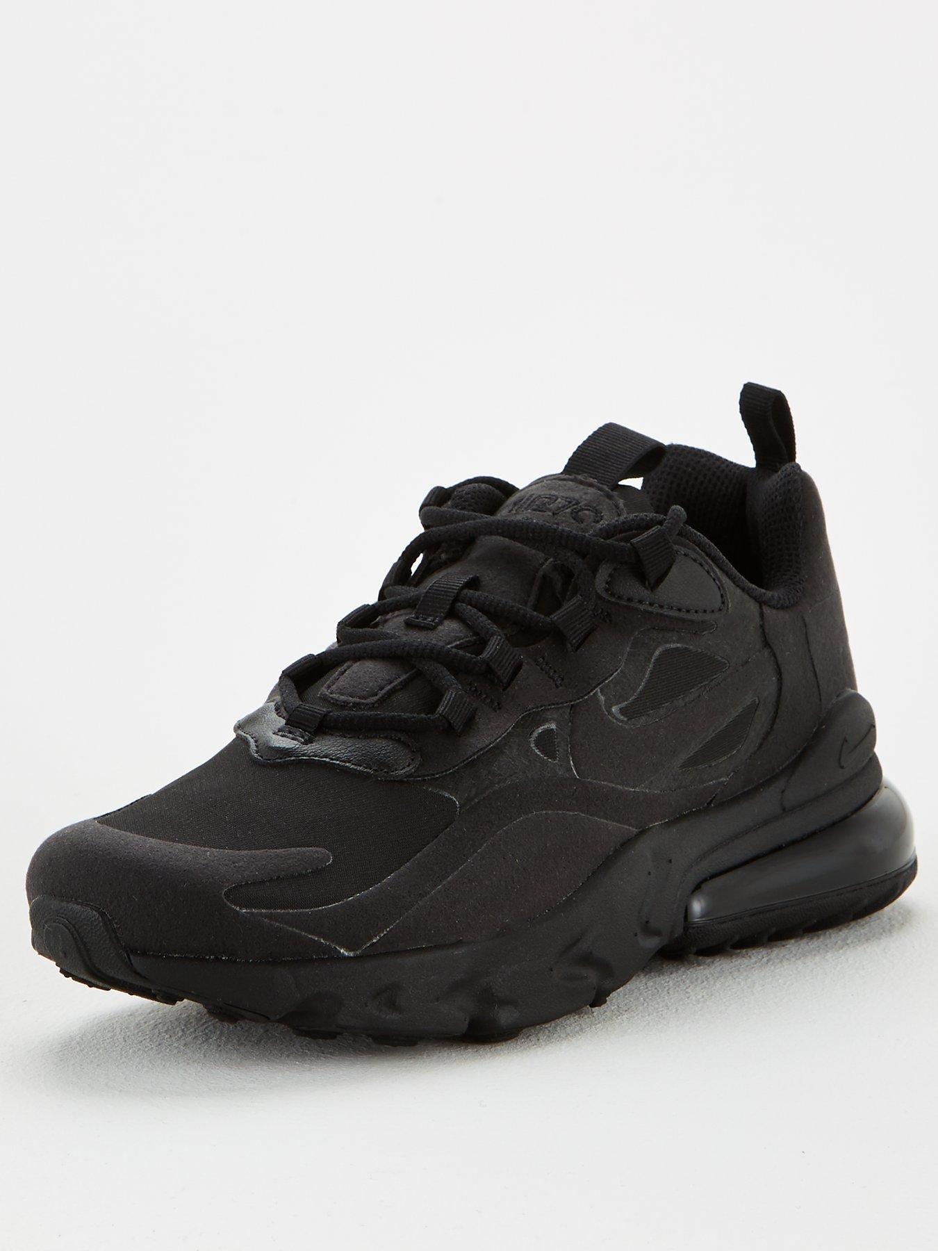 nike air max 270 trainers in black