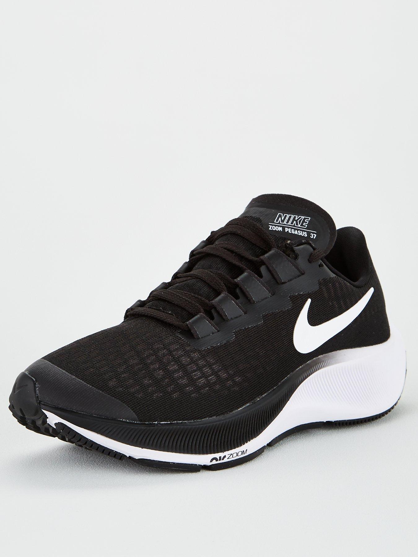 الى الوراء رحلة قصيرة قضية Nike Zoom Trainers Black Virelaine Org