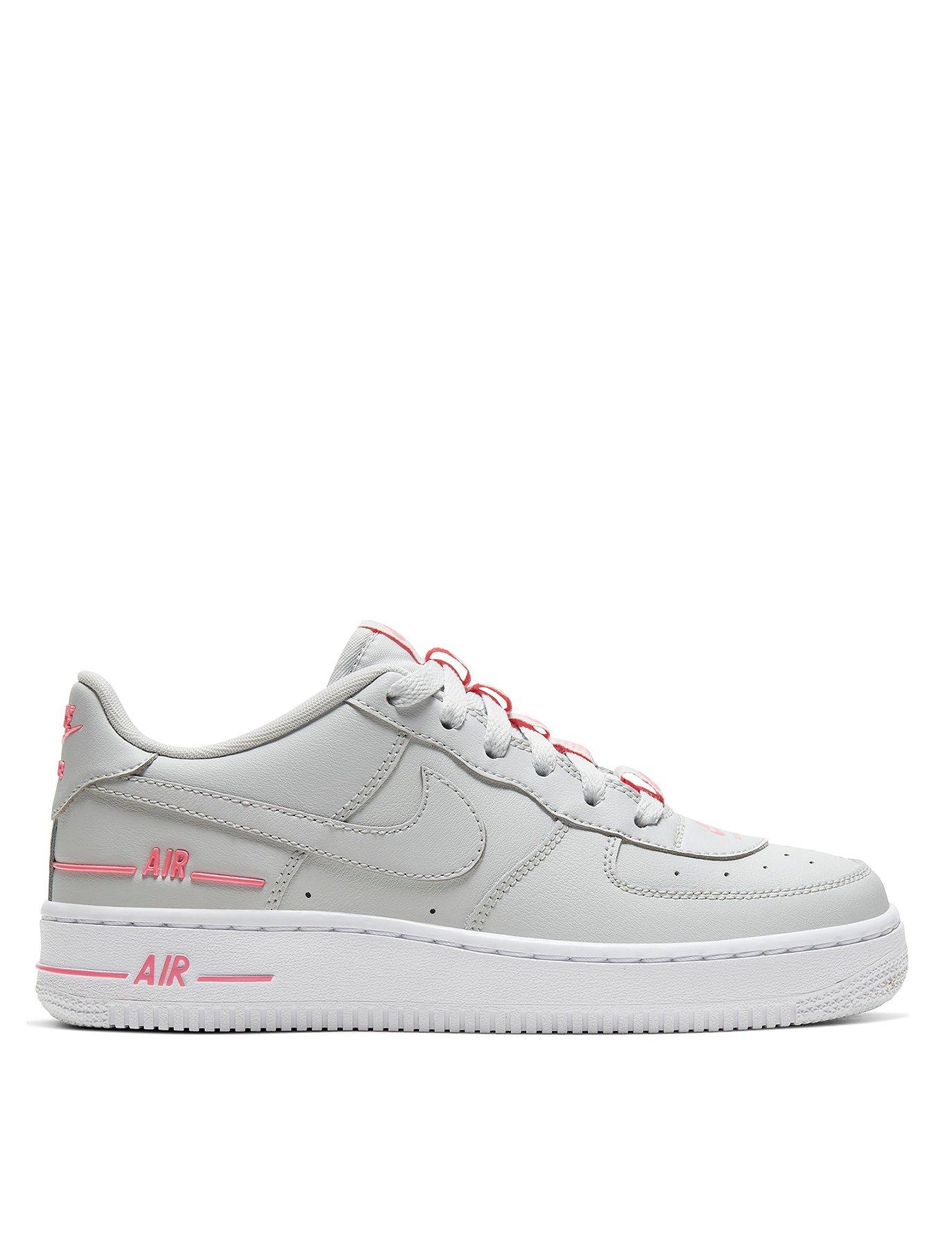 nike air force 1 pink and grey