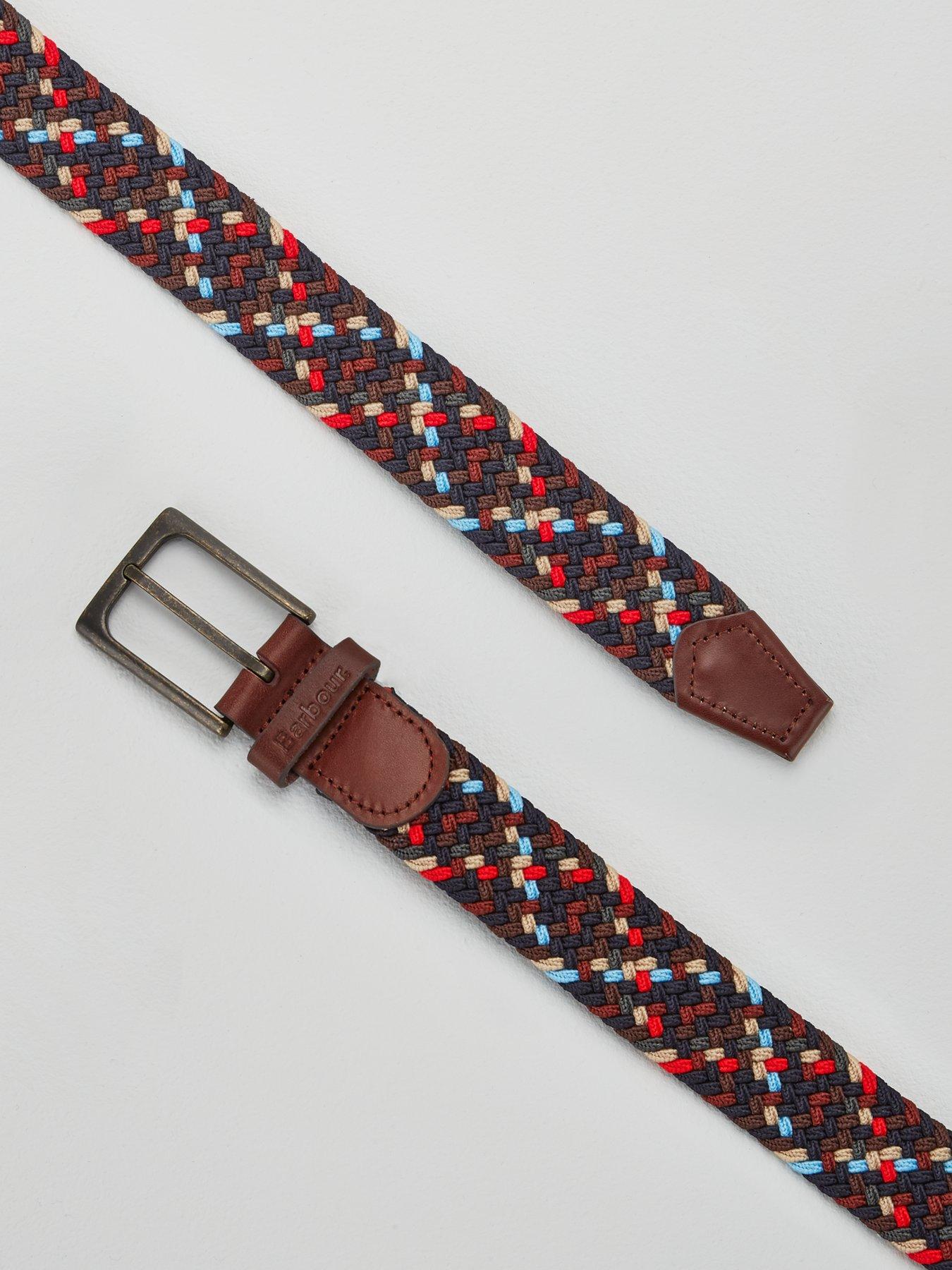 barbour ford woven belt