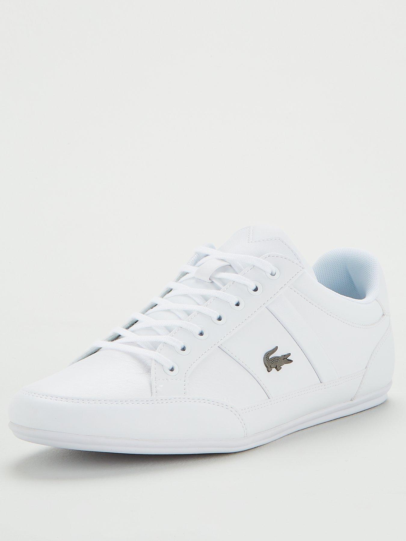 mens lacoste trainers grey