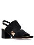 clarks-sheer55-sling-leather-block-heel-sandal-blackfront
