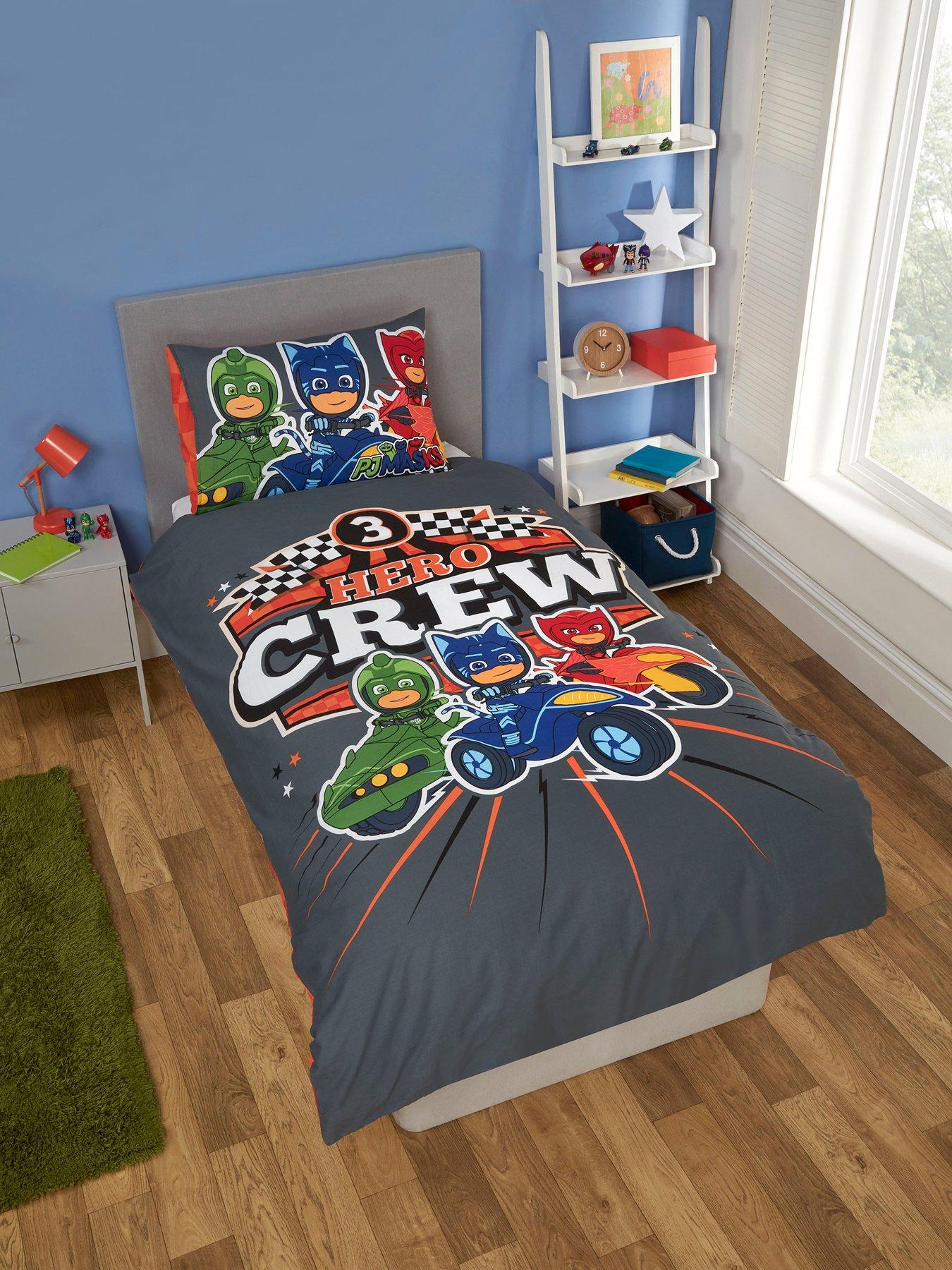 Pj Masks Hero Crew Single Duvet Cover Set Littlewoodsireland Ie