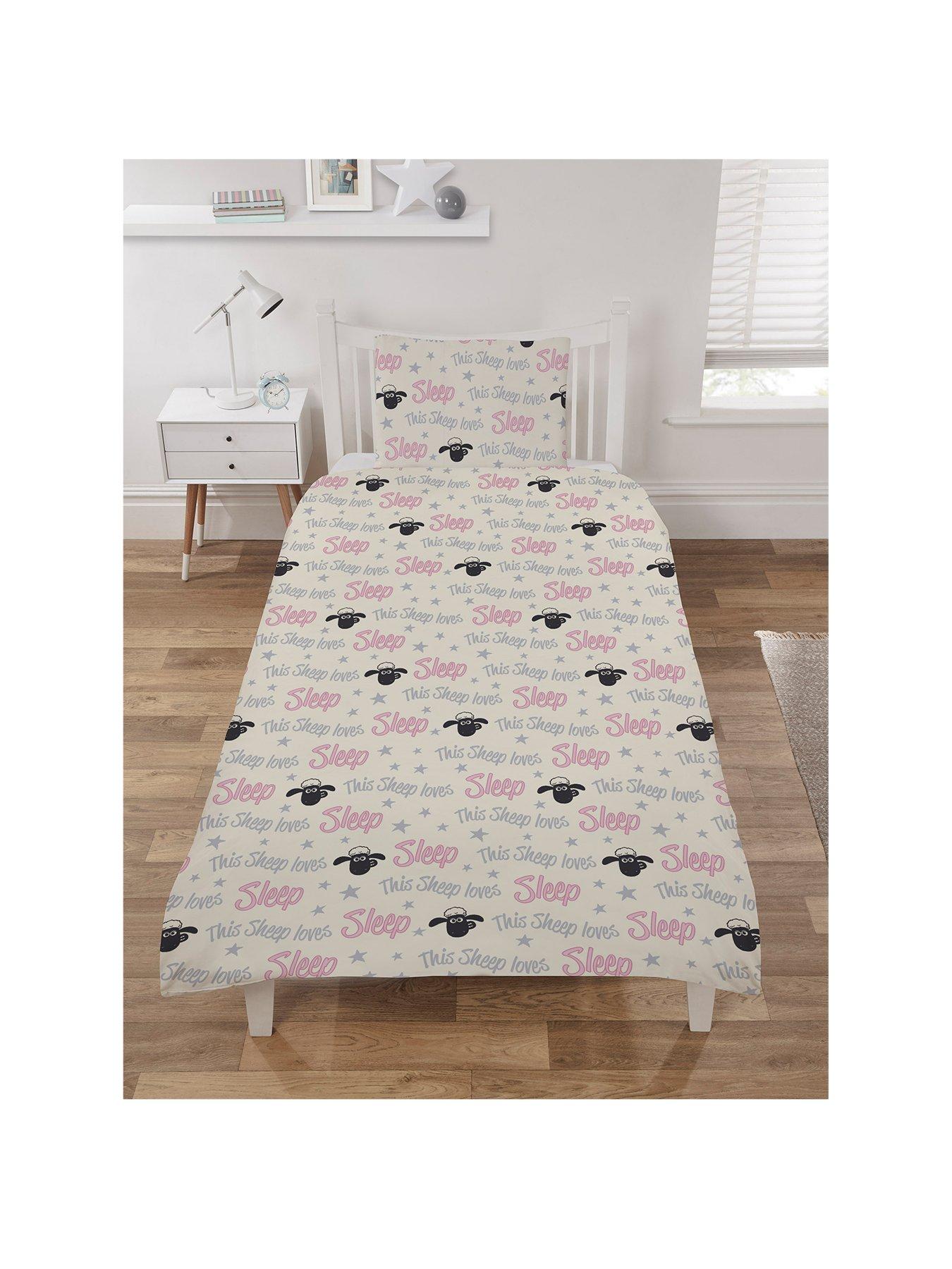 Shaun The Sheep This Sheep Loves Sleep Single Duvet Cover Set