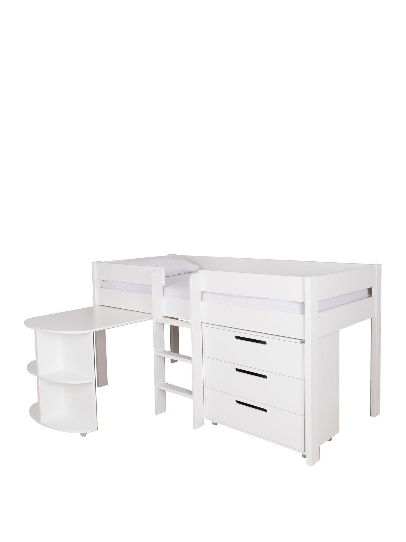 Mid Sleeper Beds Shelving Www Littlewoodsireland Ie