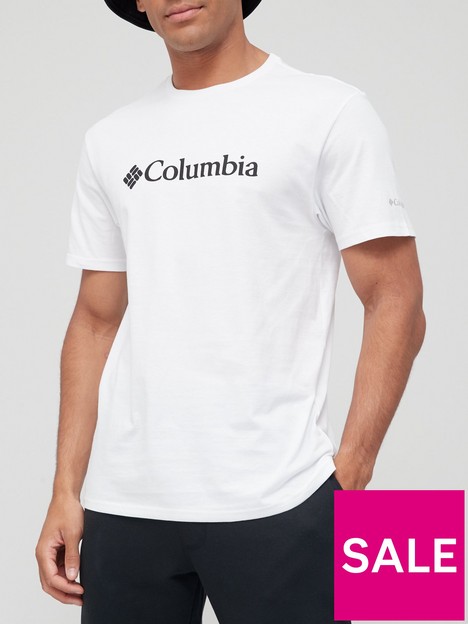columbia-basic-logo-t-shirt-white