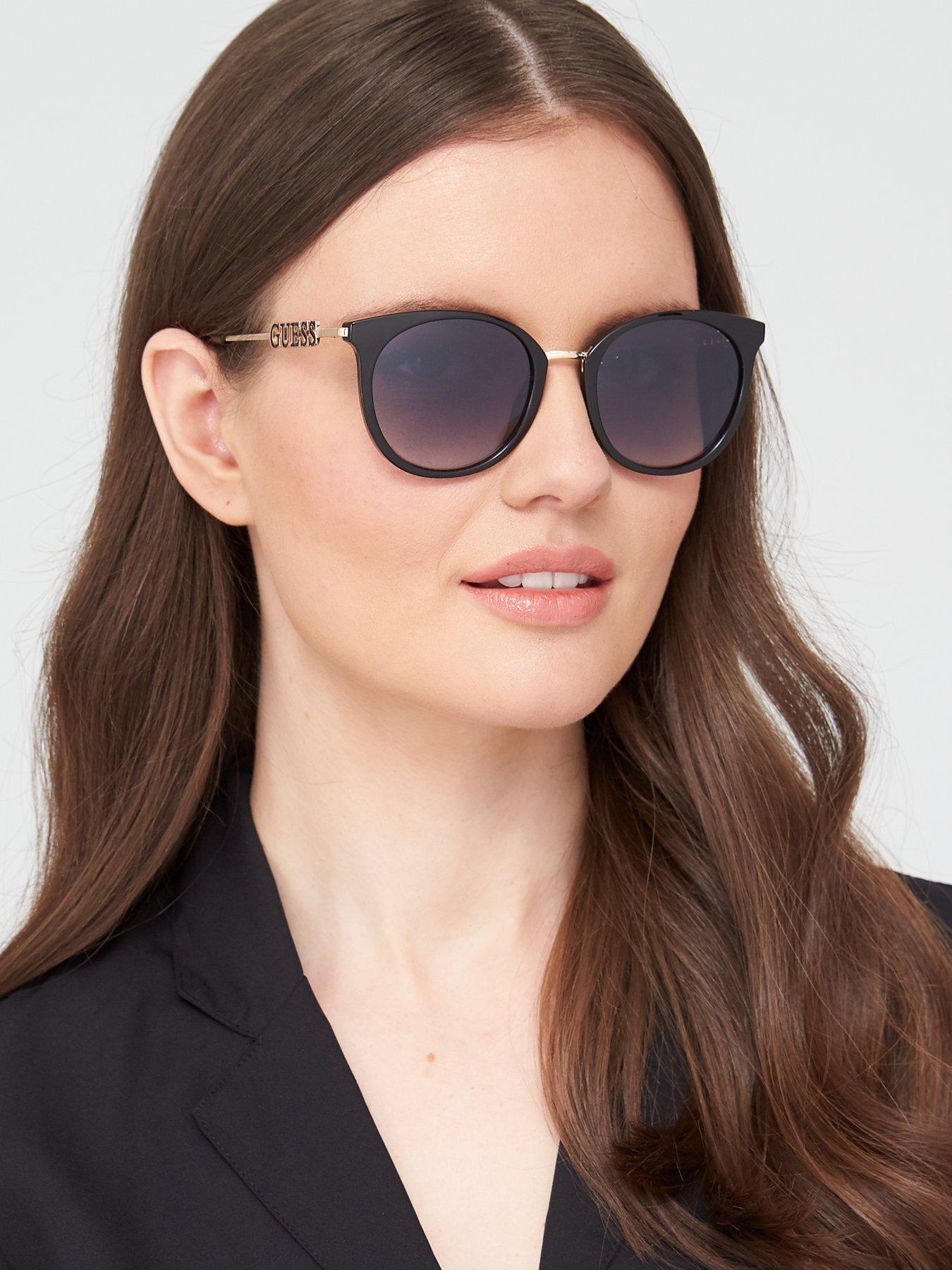 guess black sunglasses