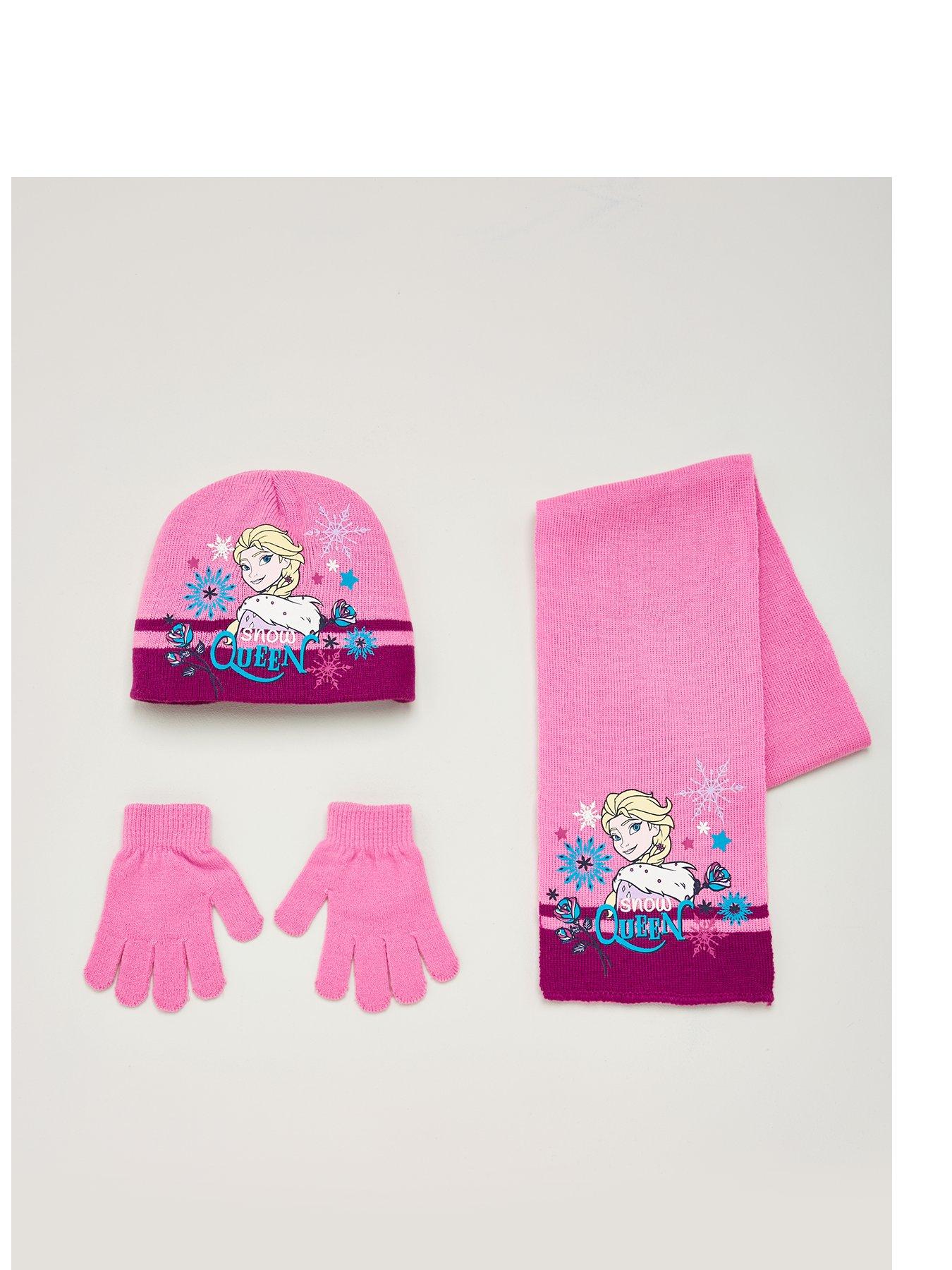 ladies cream hat scarf and gloves set