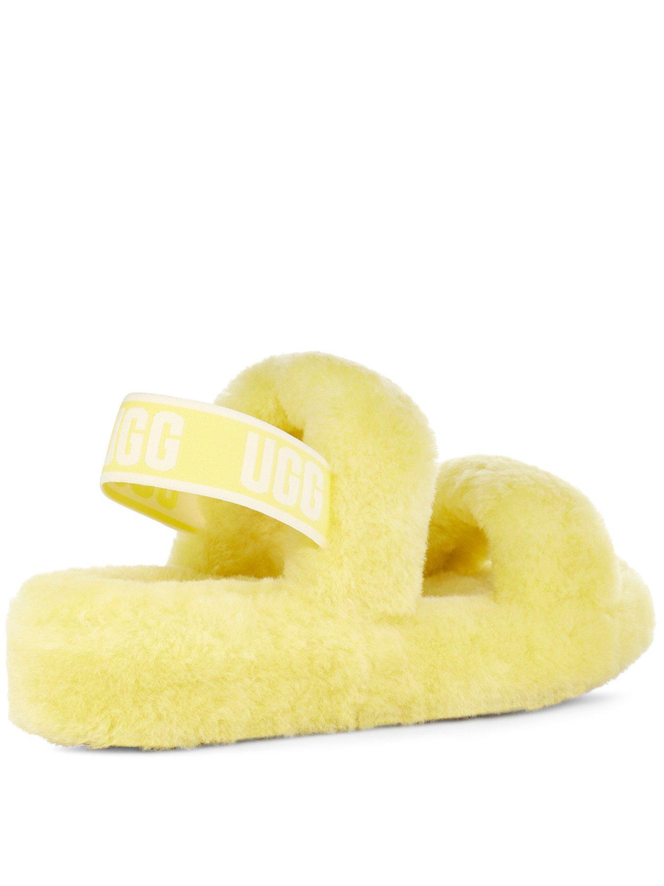 neon yellow uggs