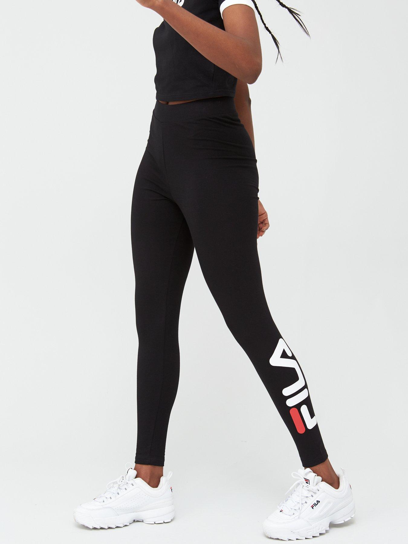 black fila leggings