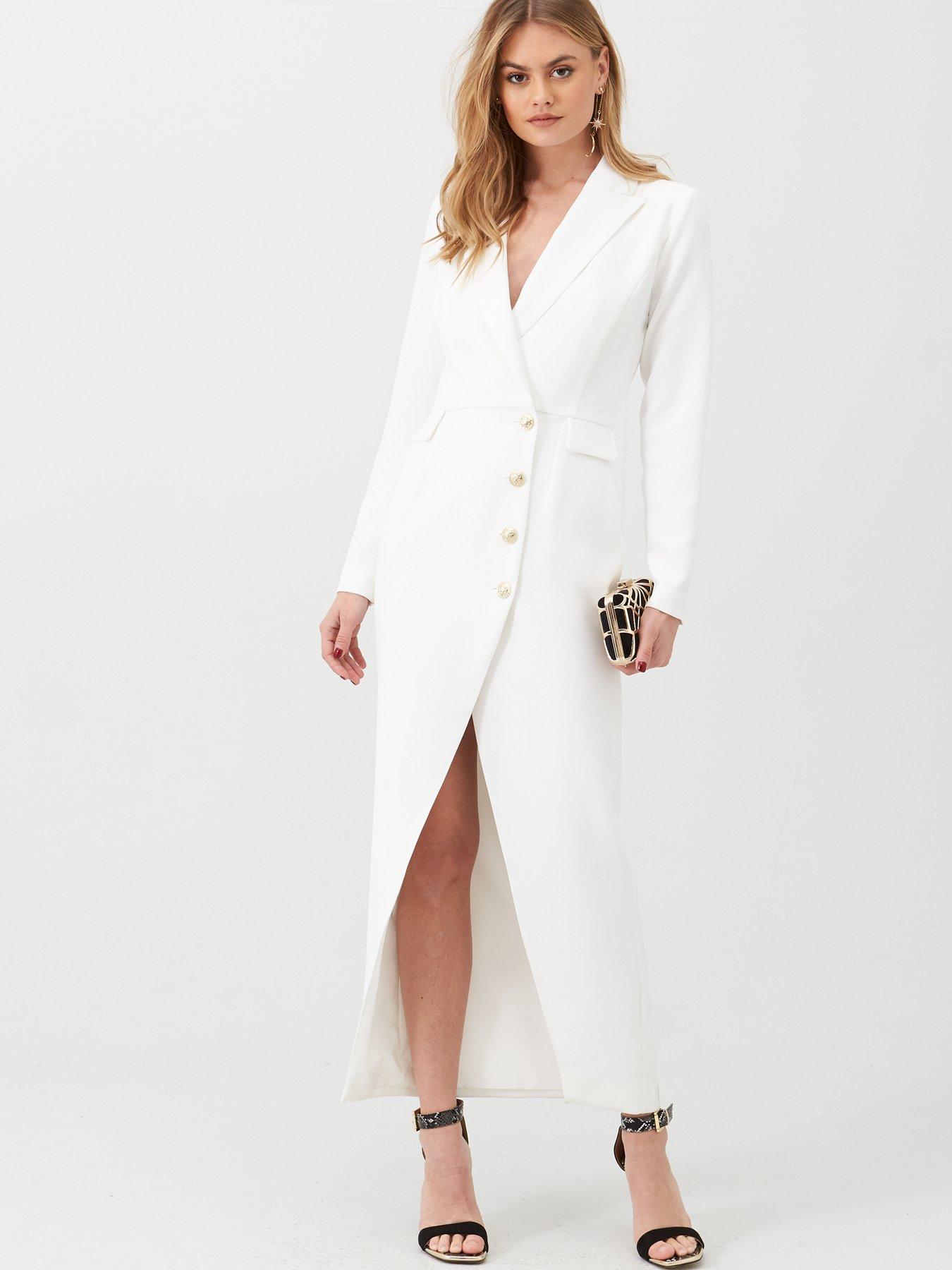 River island white blazer sales dress