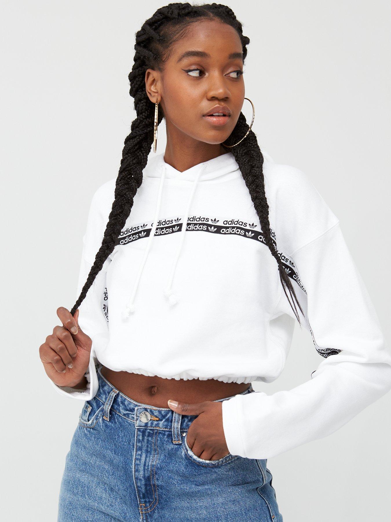 adidas originals cropped hoodie