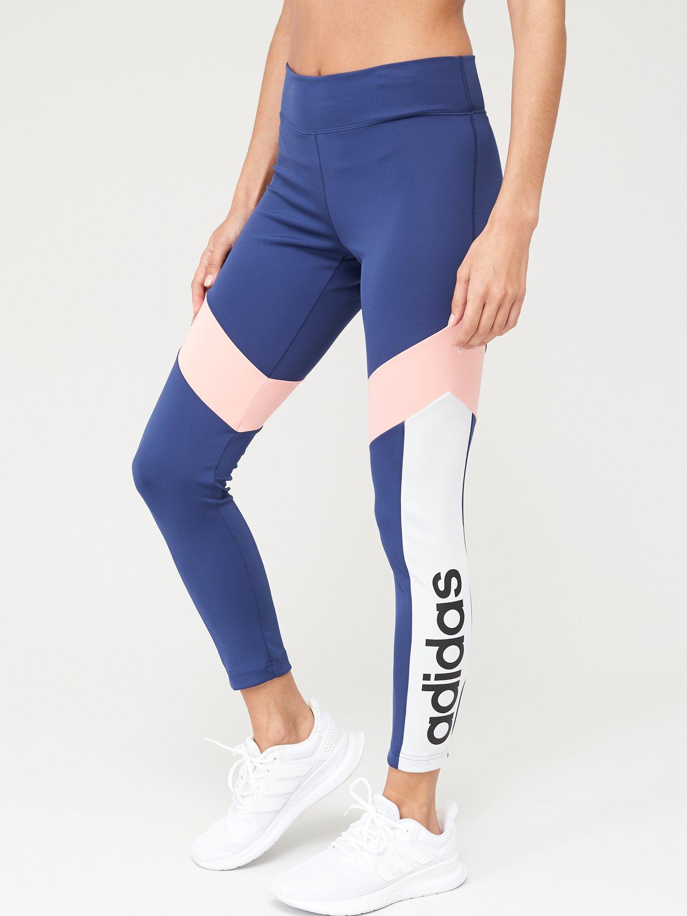 navy blue adidas leggings