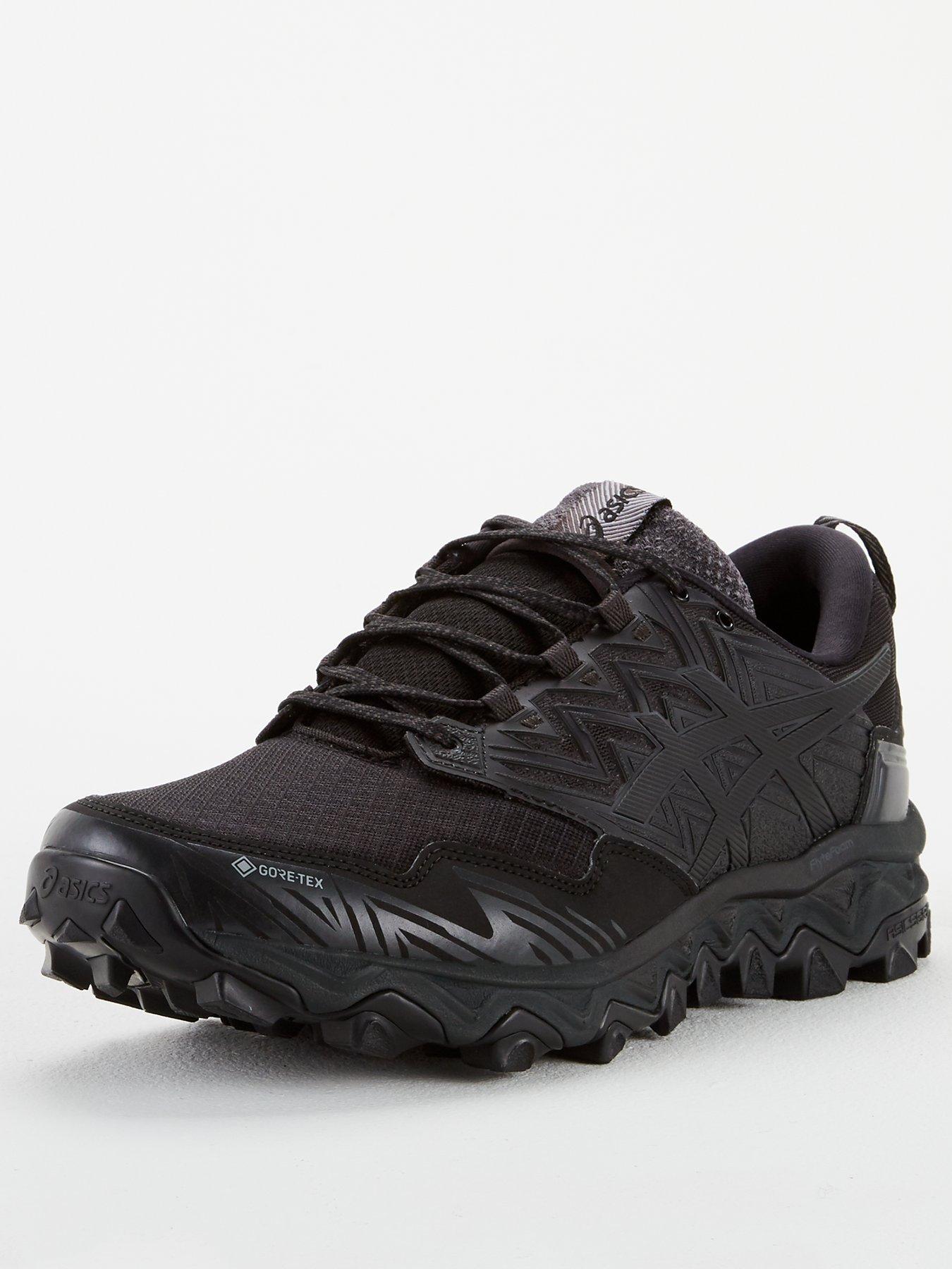 gore tex black trainers