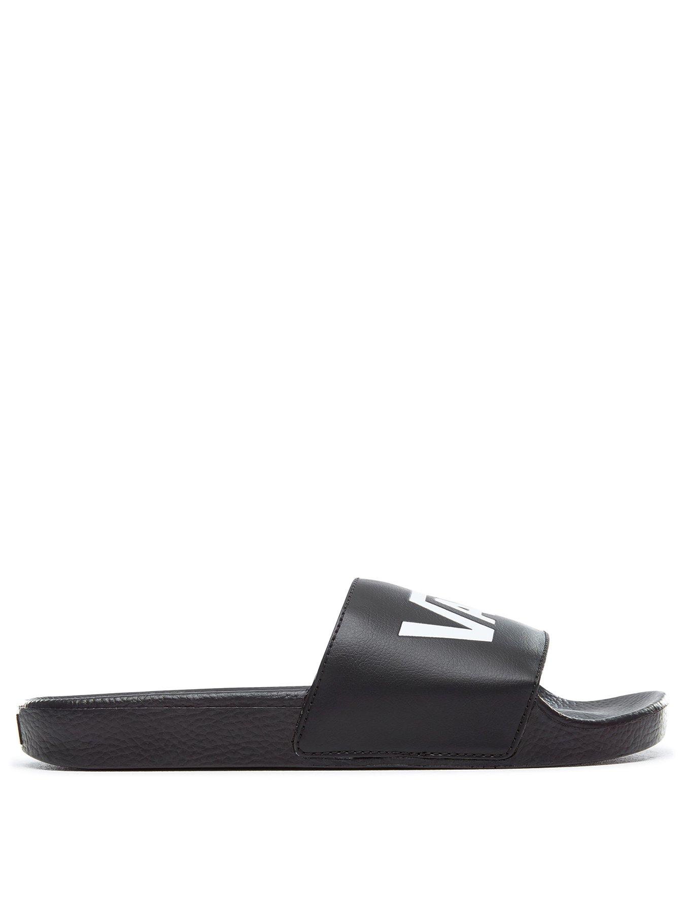 vans slides double strap