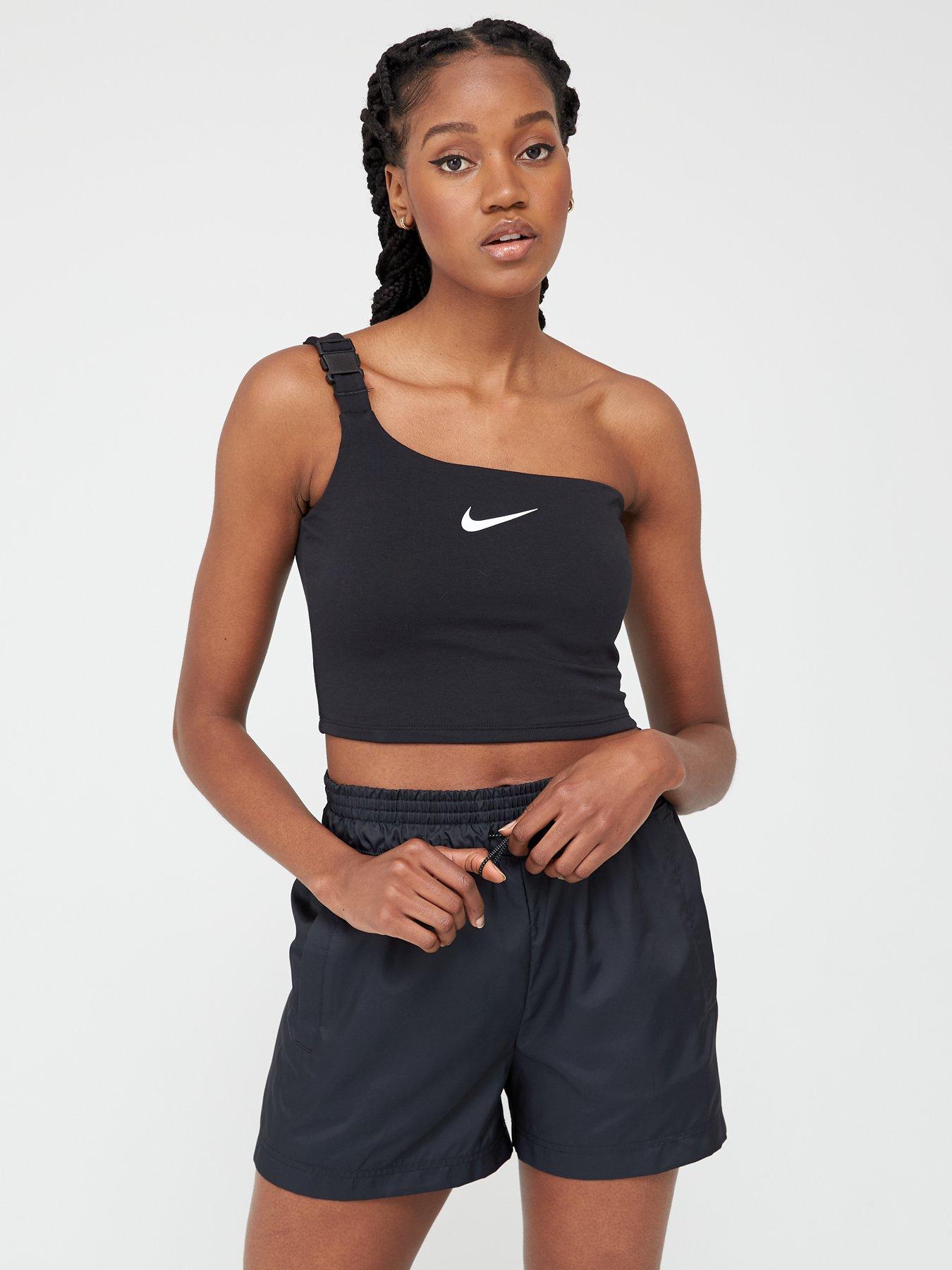 nike crop top swoosh