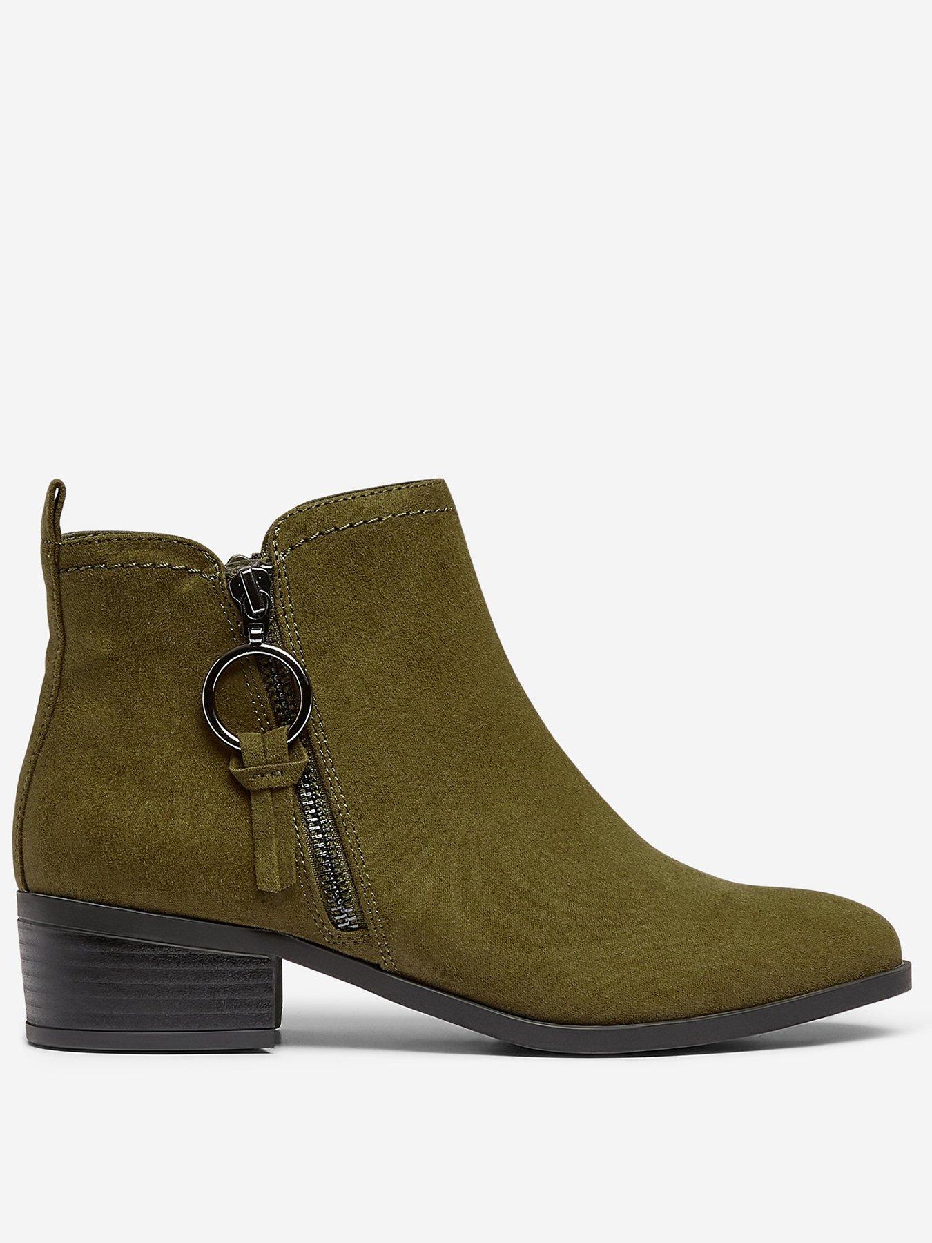 wide fit ankle boots ireland