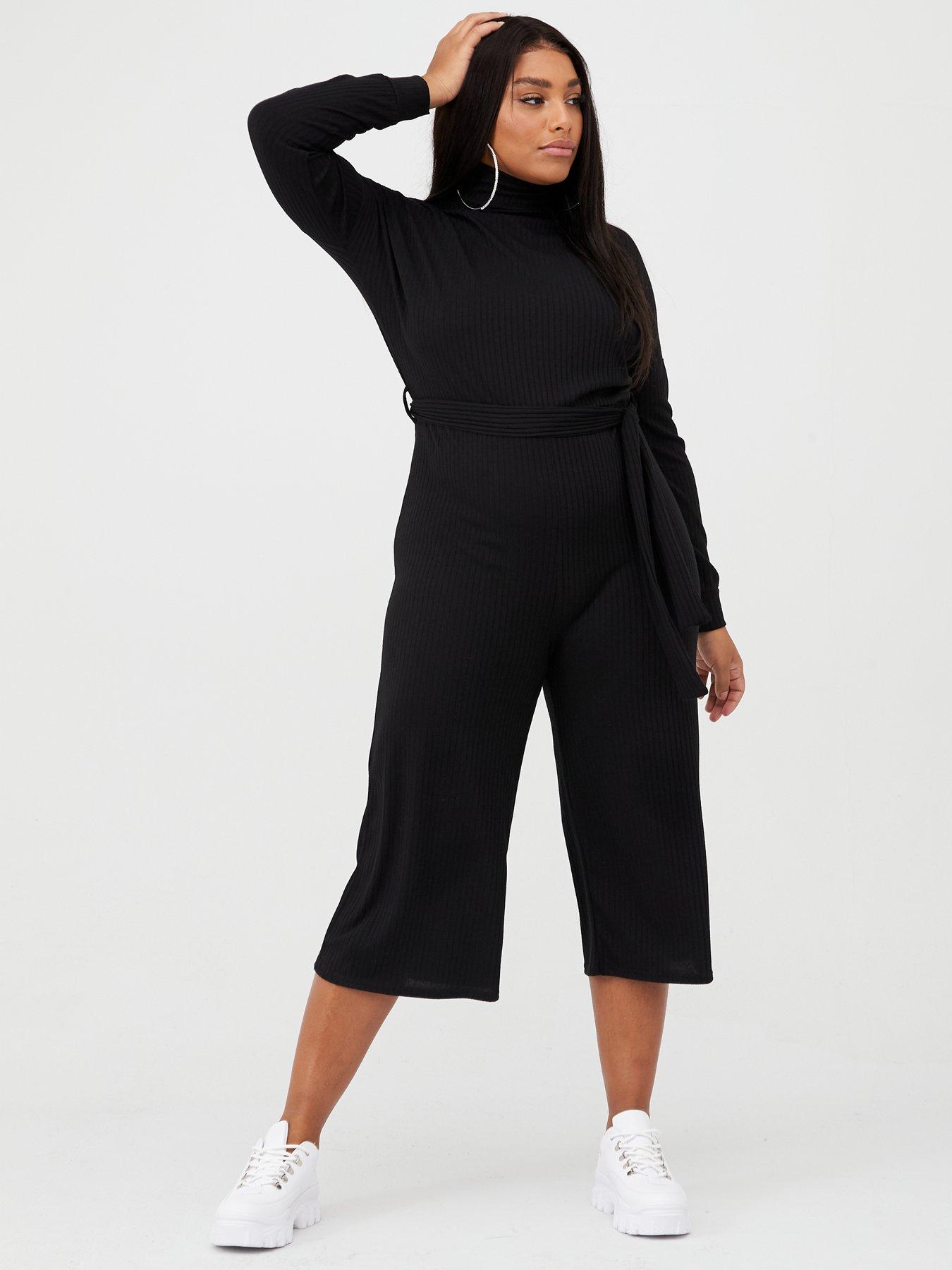 boohoo plus size playsuit