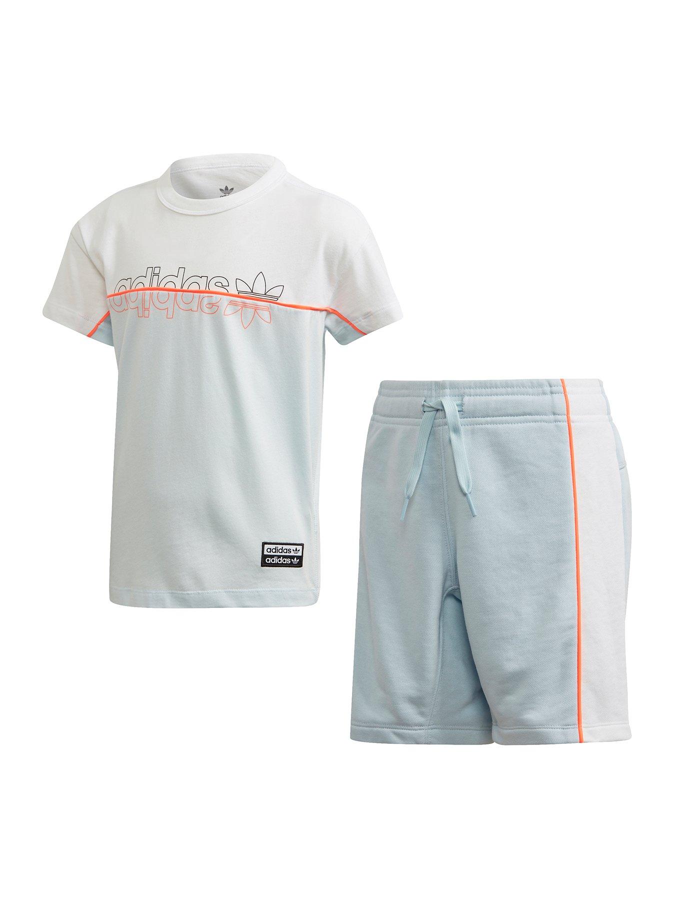 adidas boys short set