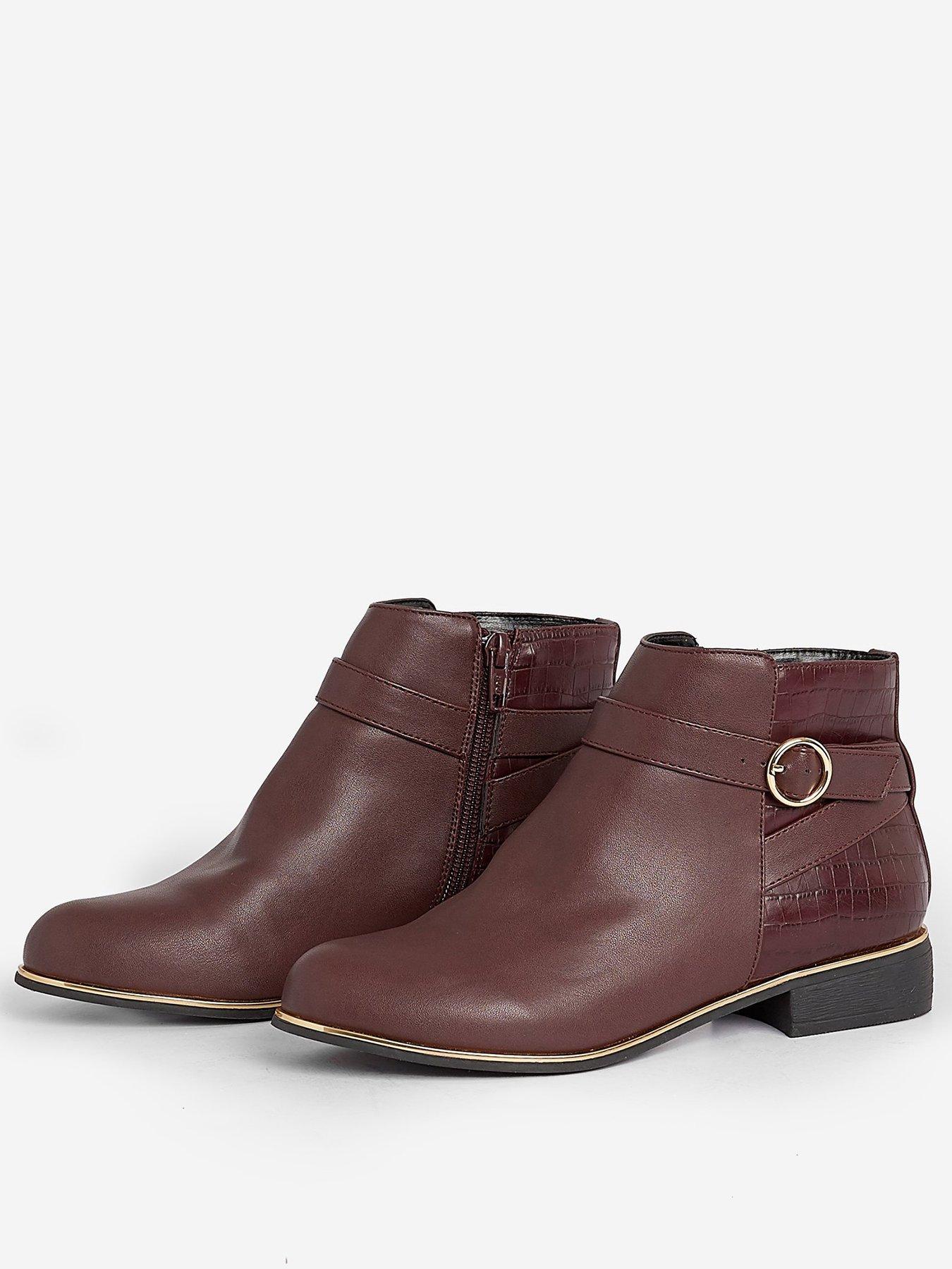 burgundy boots ireland