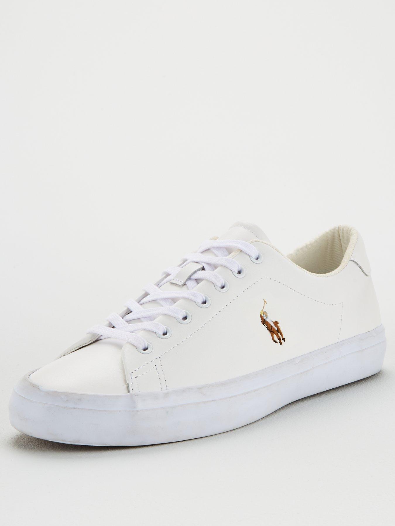 mens leather ralph lauren trainers